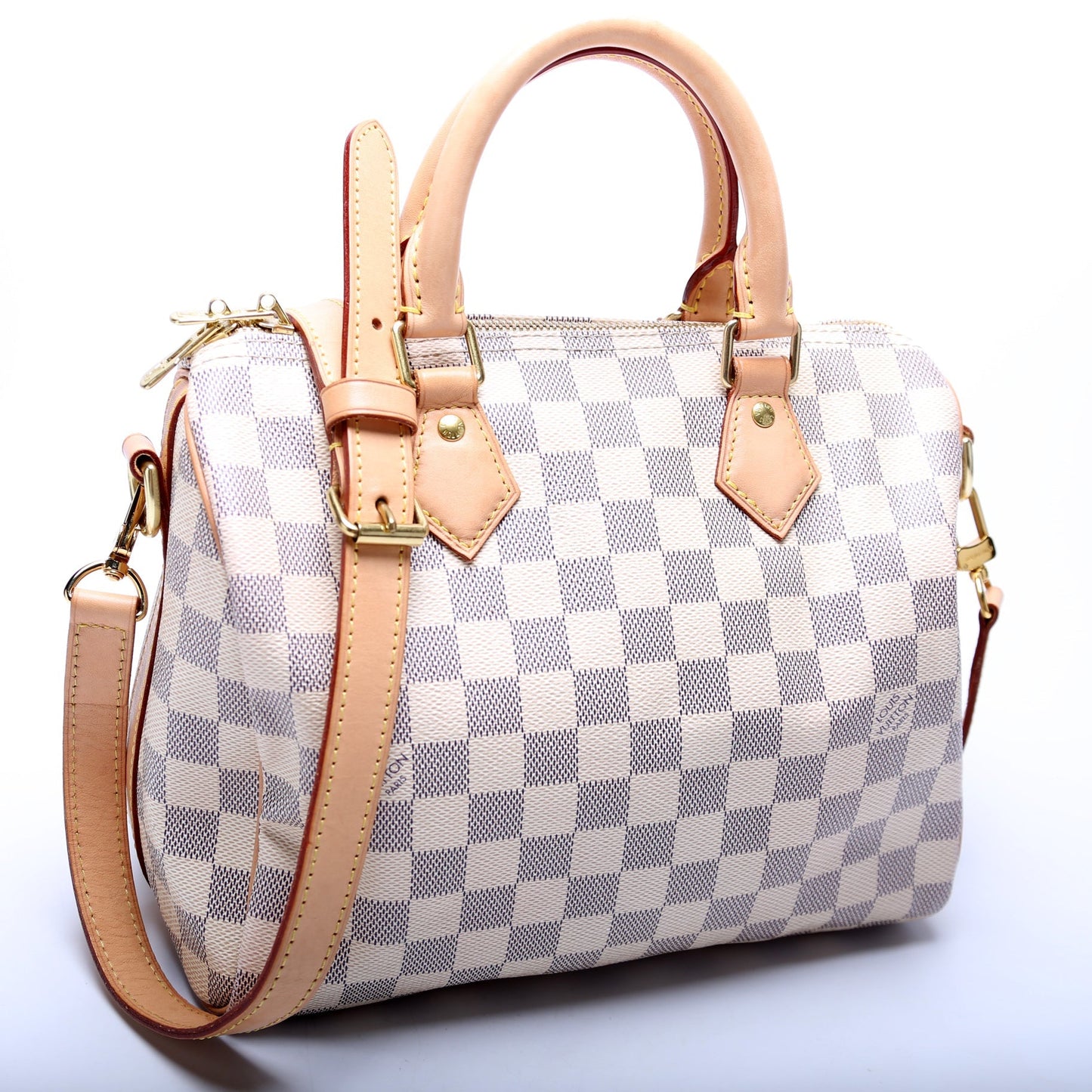Louis Vuitton Speedy 25 Bandouliere Damier Azur