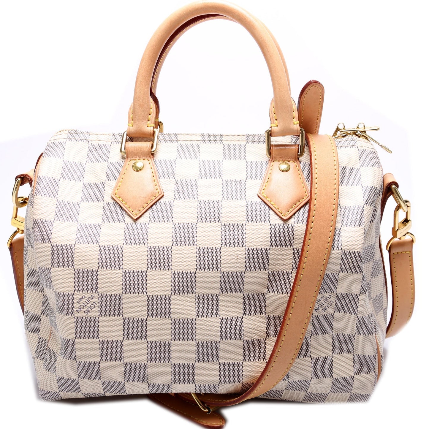 Louis Vuitton Speedy 25 Bandouliere Damier Azur