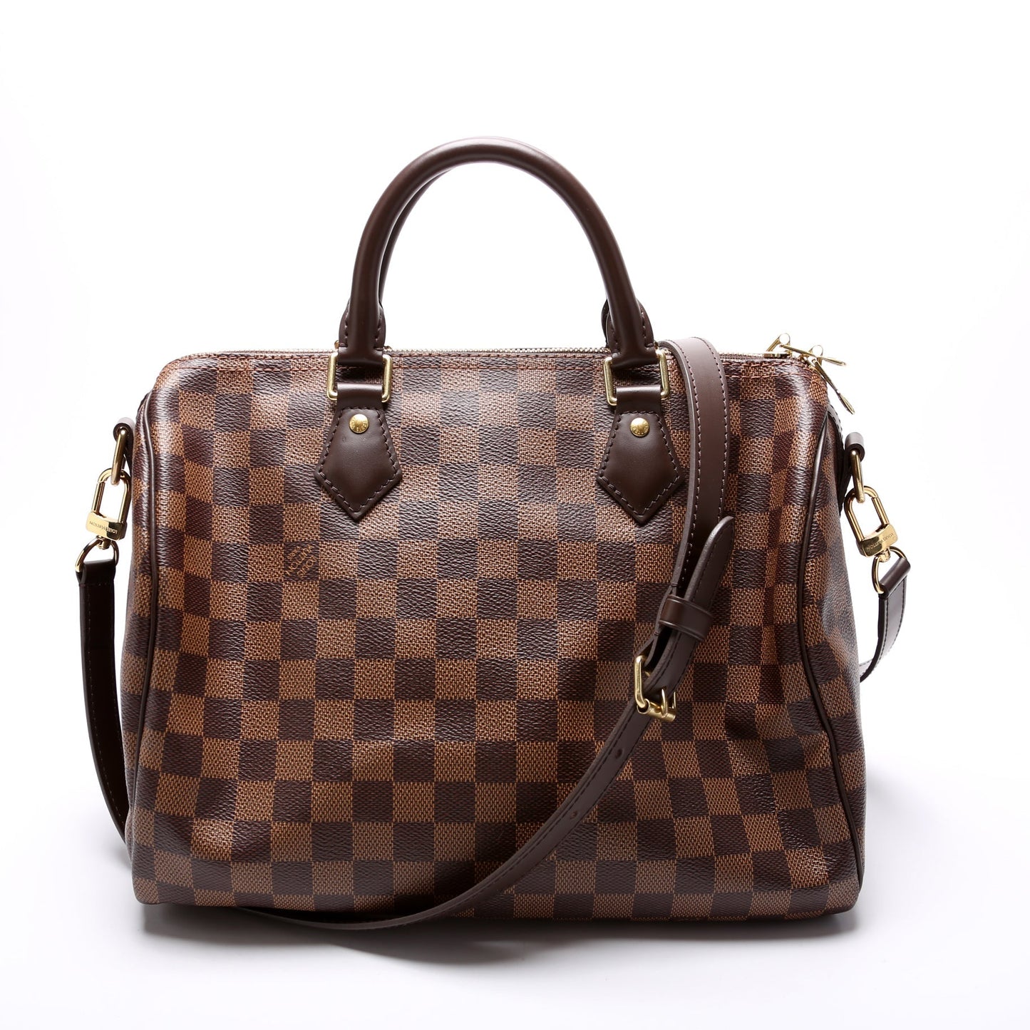 Louis Vuitton Speedy 30 Bandouliere Damier Ebene