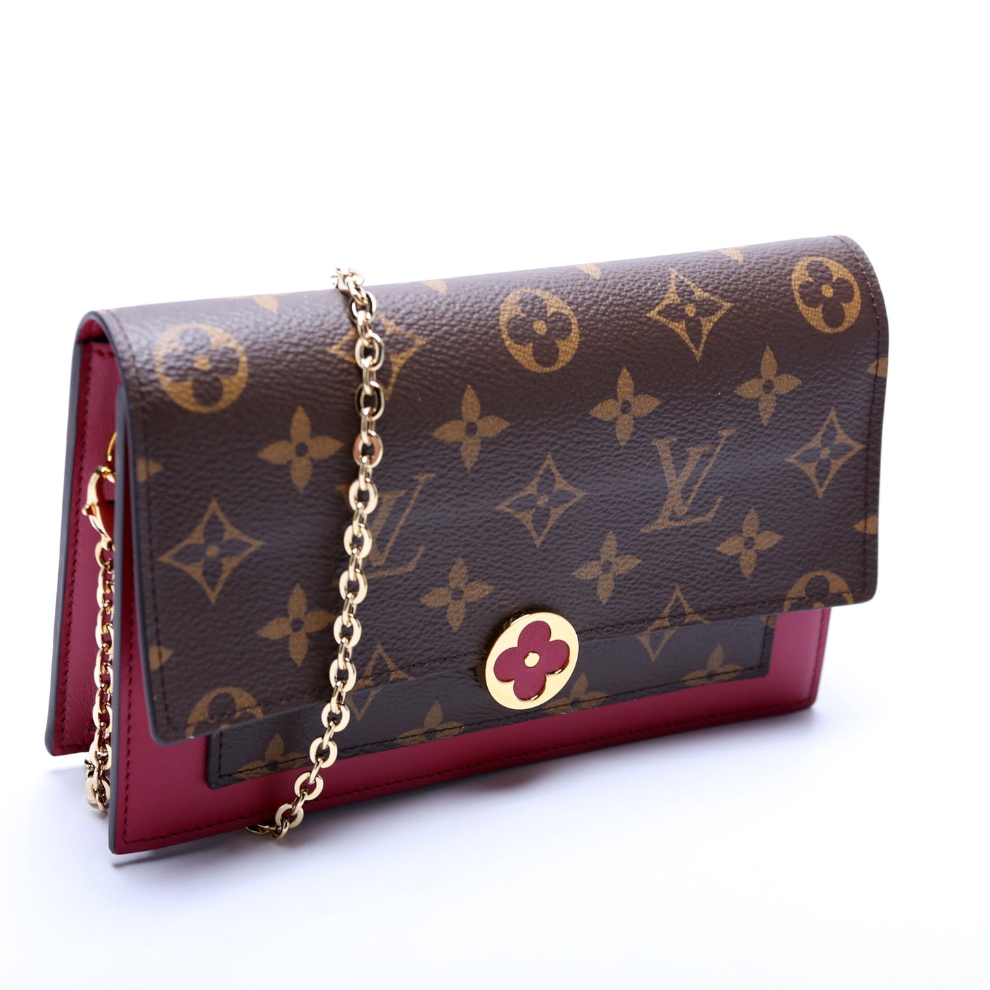 Louis Vuitton Flore Chain Wallet Monogram