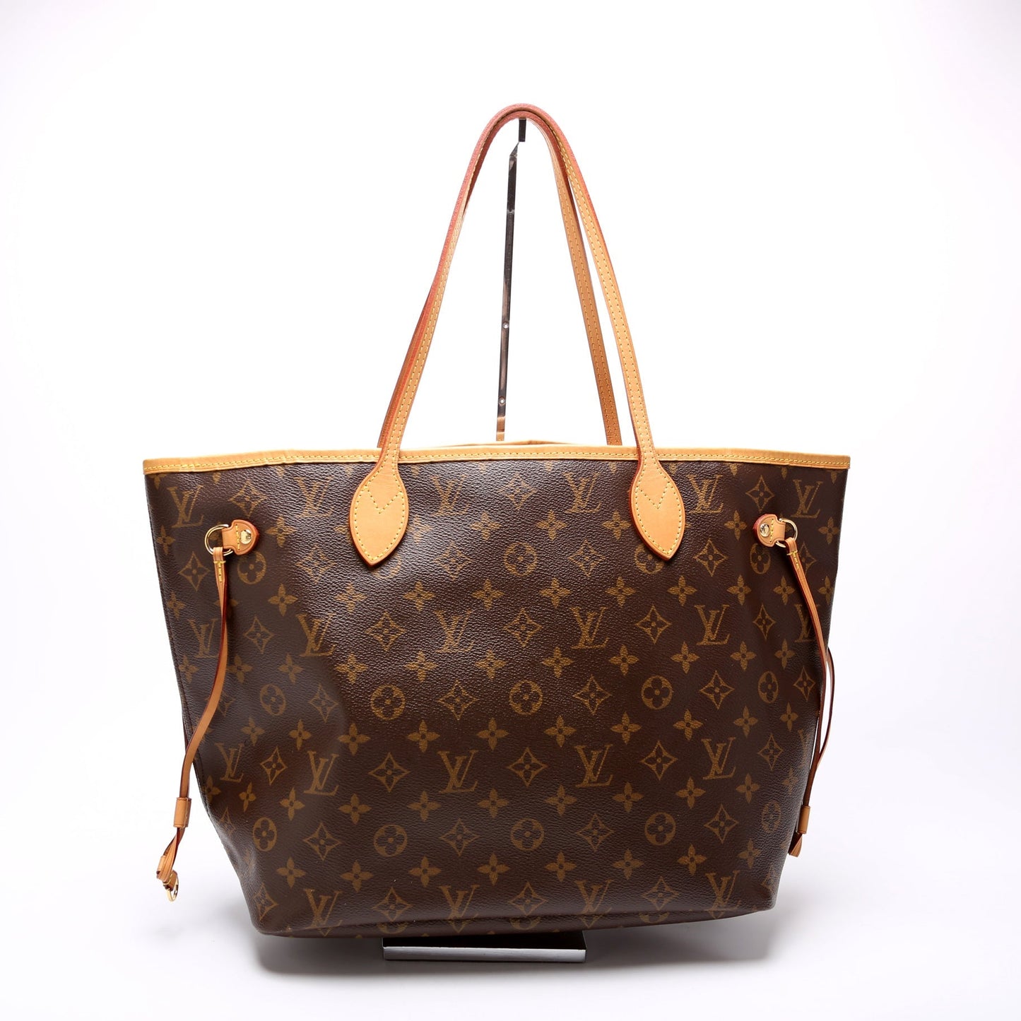 Louis Vuitton Neverfull W/Wallet MM Monogram