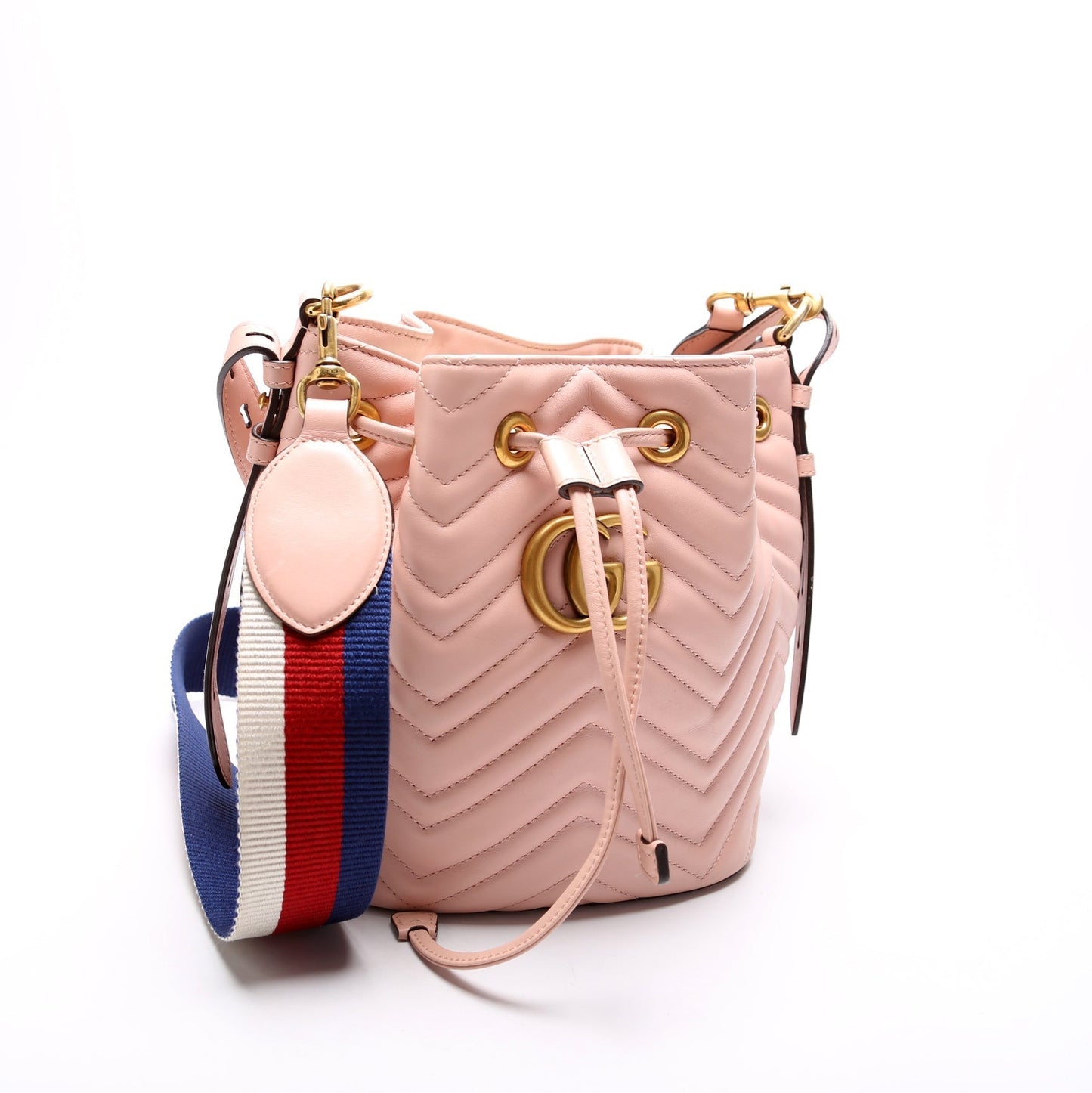 Gucci 476674 GG Marmont Bucket Bag