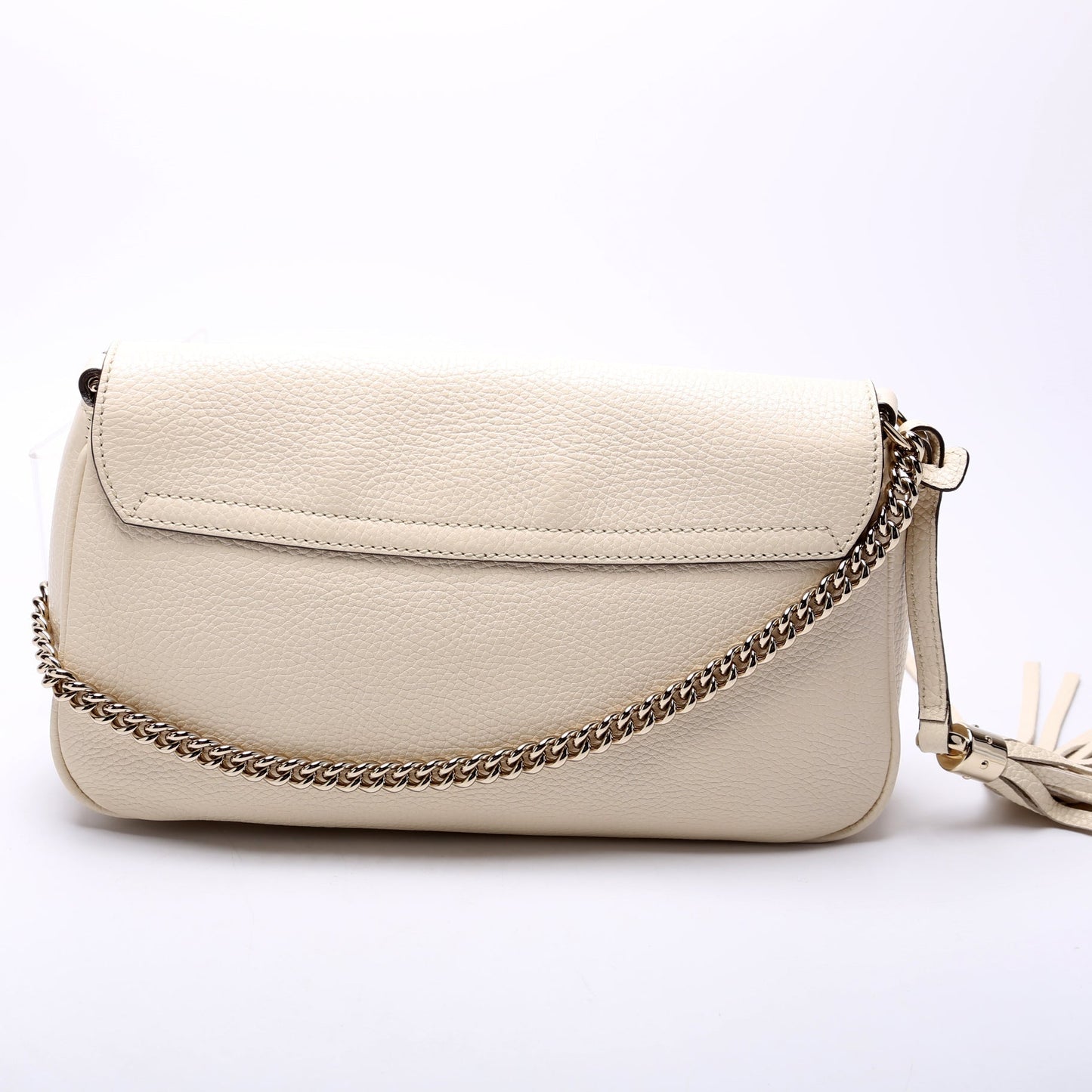 Gucci TRADE 536224 Soho Chain Tassel Flap Bag