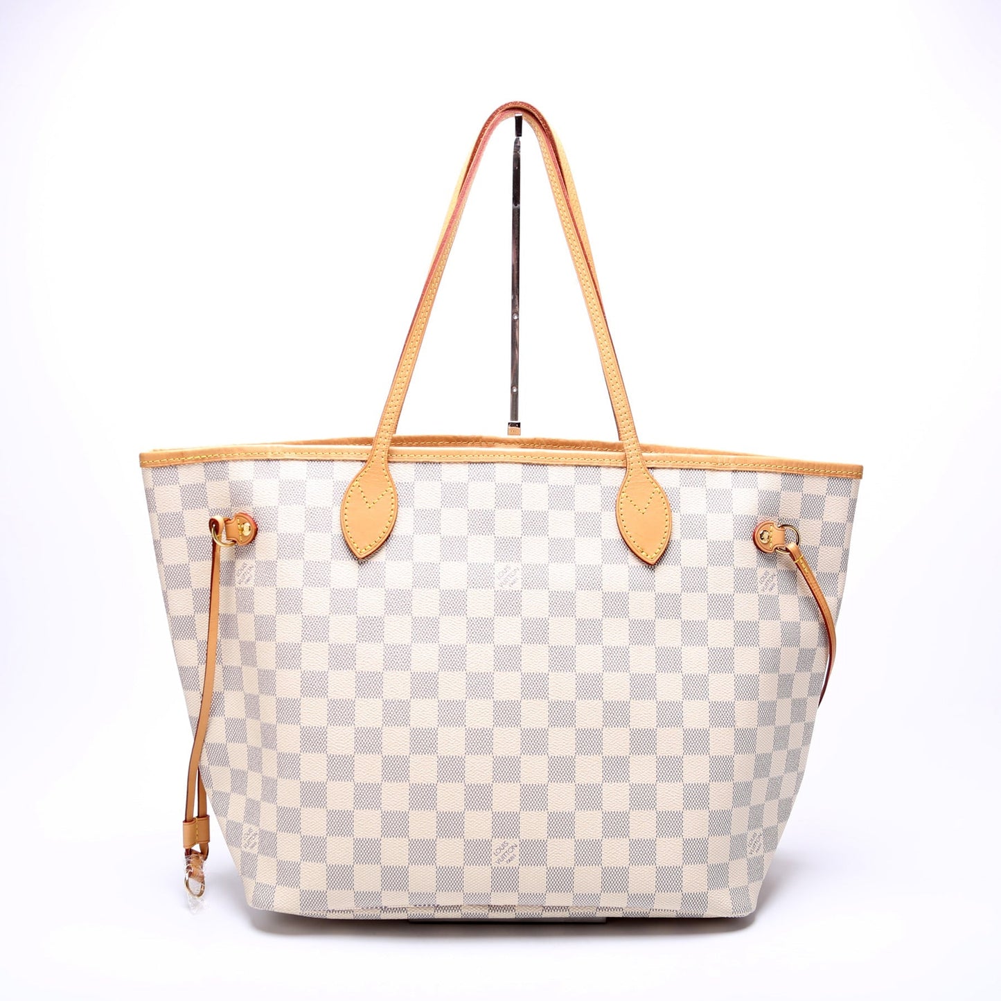 Louis Vuitton Neverfull w/Wallet MM Damier Azur