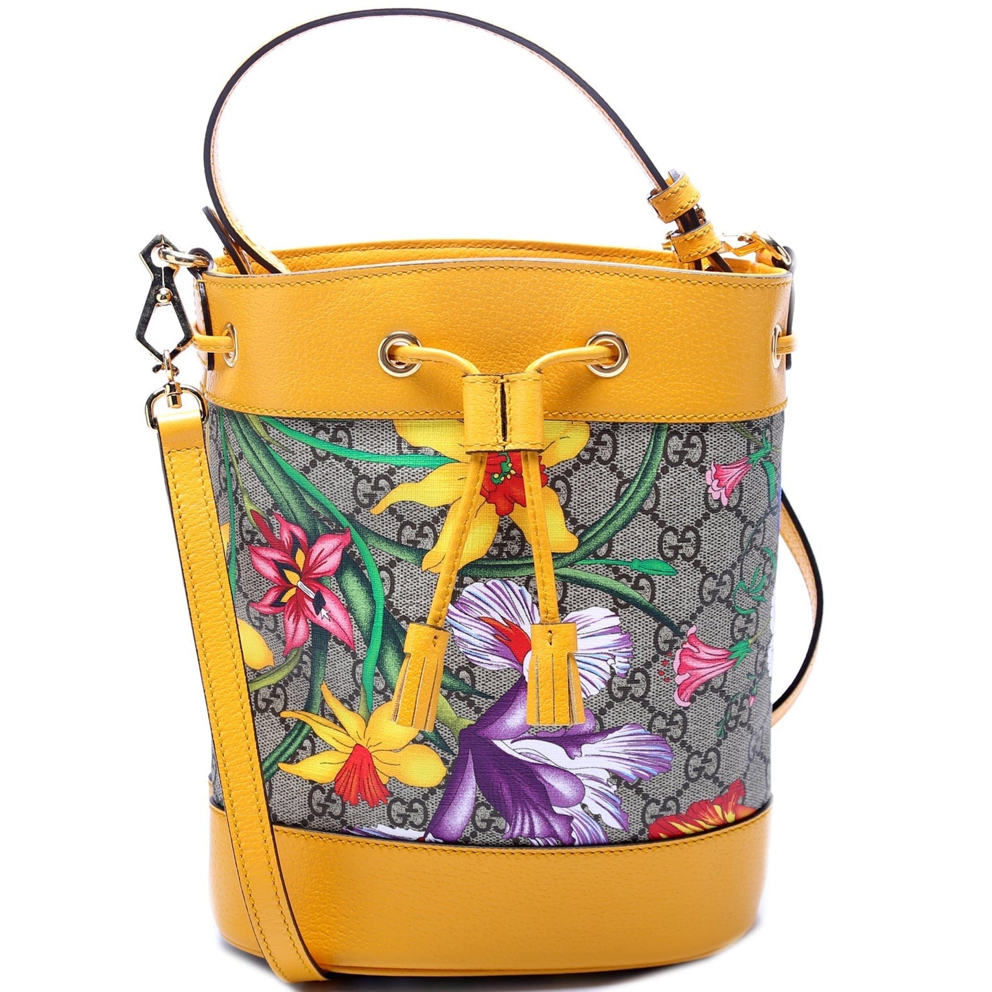 Gucci 550621 Ophidia Flora Bucket Bag