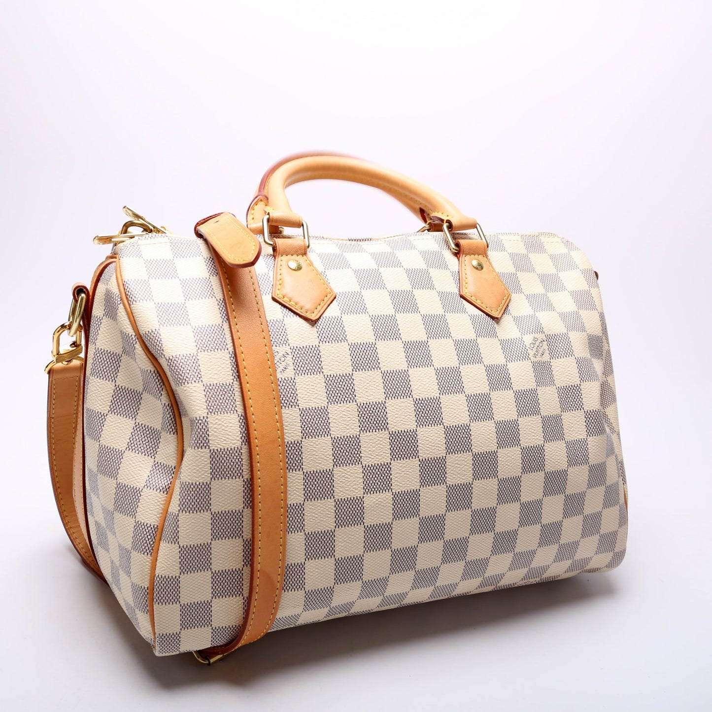 Louis Vuitton Speedy 30 Bandouliere Damier Azur