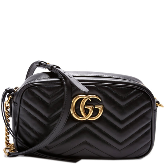 Gucci 447632 Marmont Small Leather Camera Bag