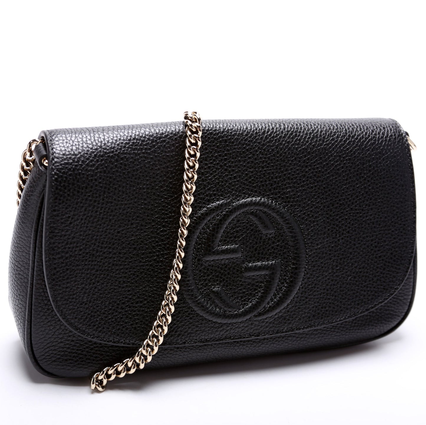 Gucci 536224 Soho Chain Tassel Flap Bag