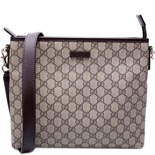 Gucci 388924 GG Supreme Crossbody Bag