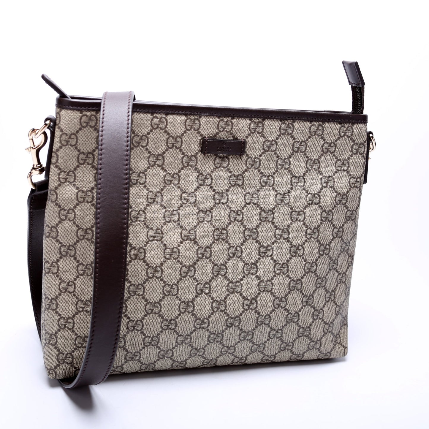 Gucci 388924 GG Supreme Crossbody Bag