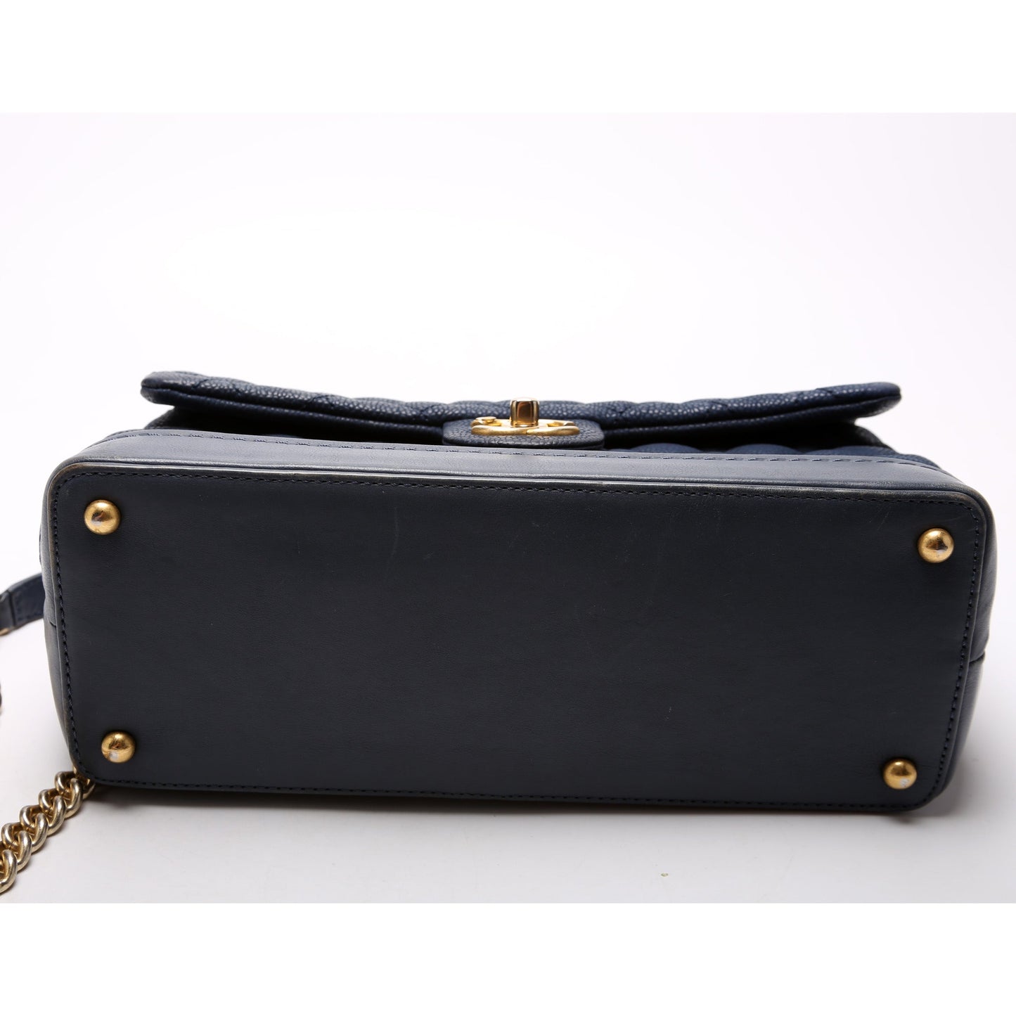 Chanel Globe Trotter Medium Quilted Caviar 18M Bag