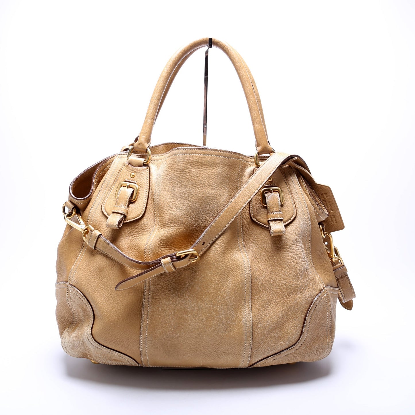 Prada 1BC3787 Cervo Antik Hobo Bag