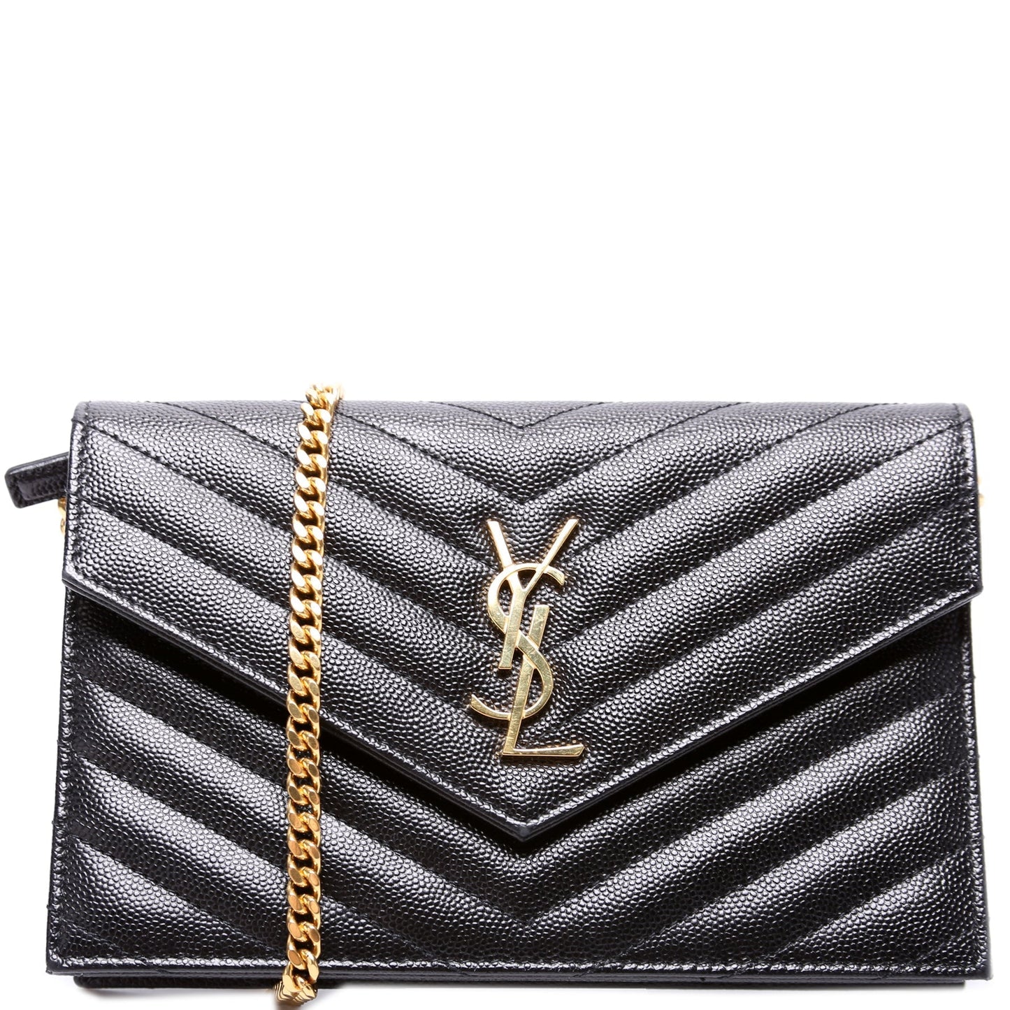 Saint Laurent Envelope Chain Wallet Bag