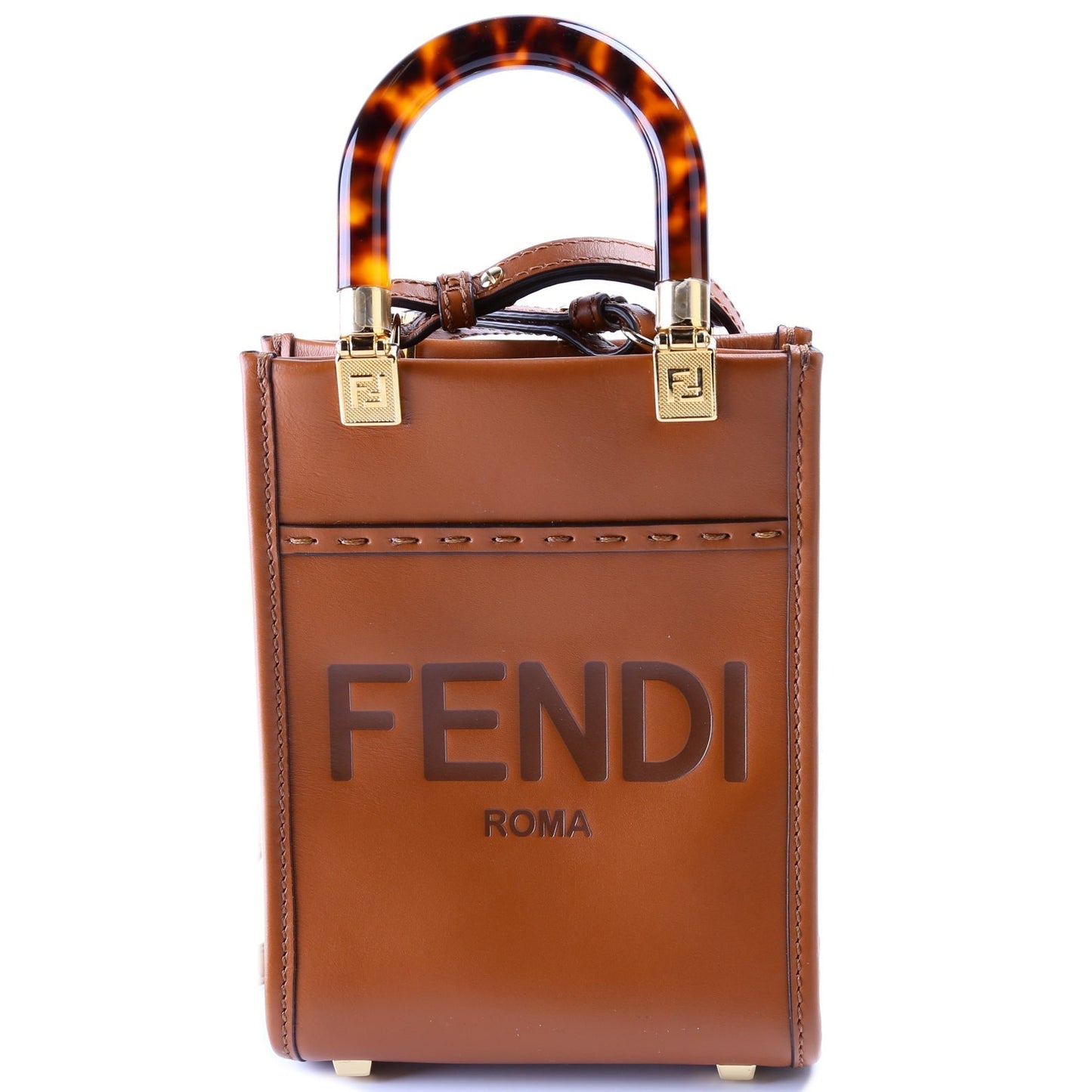 Fendi 8BS051 Mini Sunshine Shopper Bag