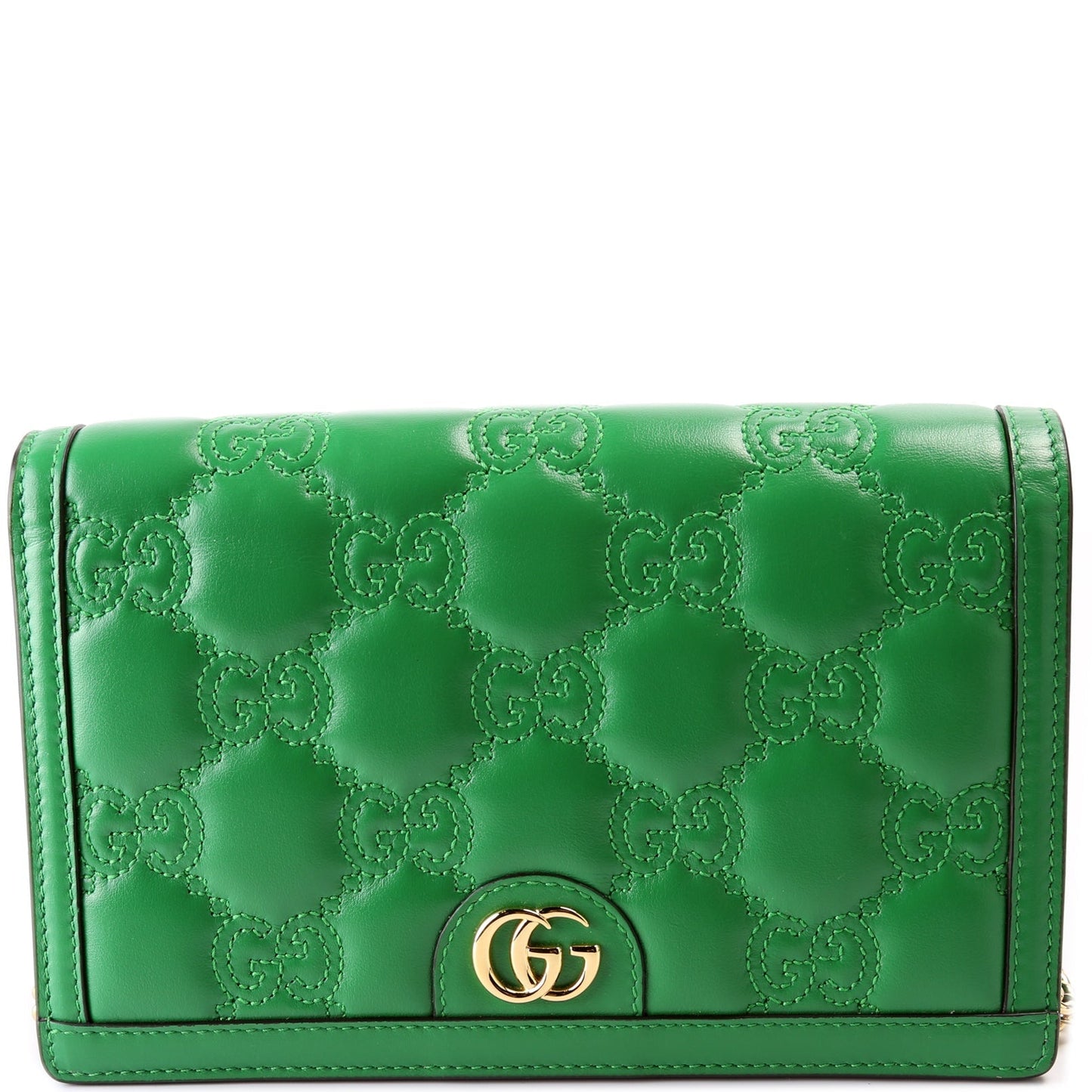 Gucci 723787 GG Matelasse Chain Wallet Bag