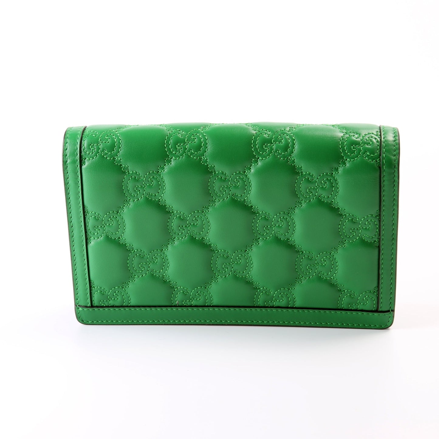 Gucci 723787 GG Matelasse Chain Wallet Bag