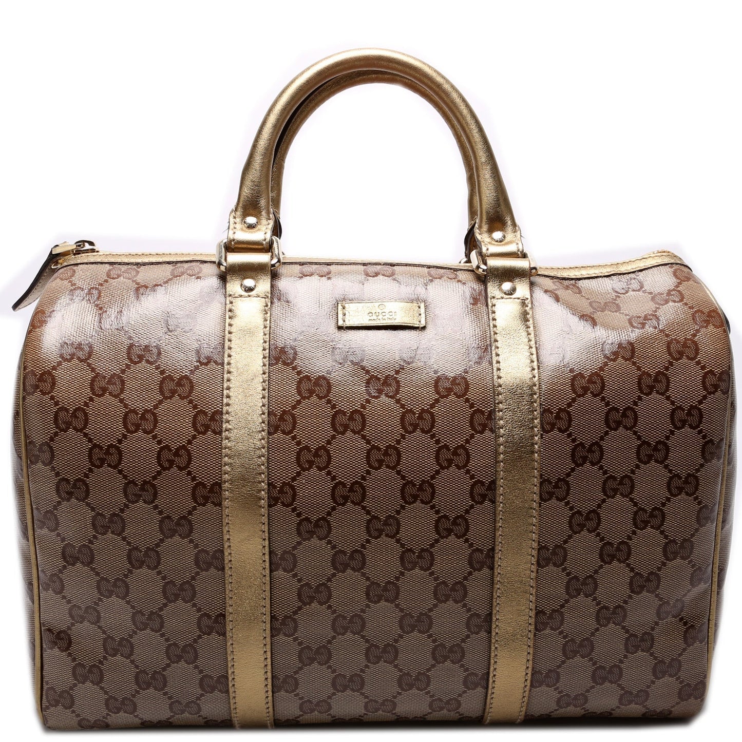 Gucci 193603 Joy Boston Crystal GG Bag