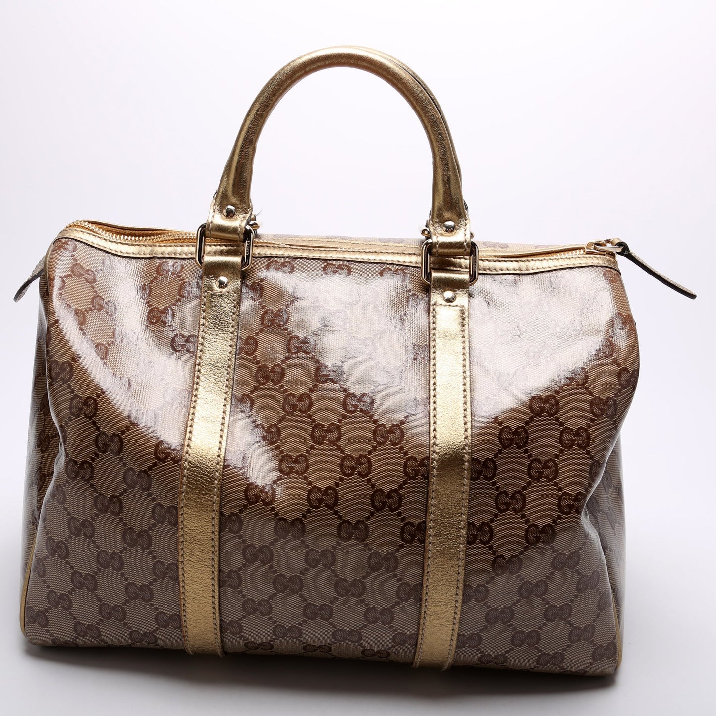 Gucci 193603 Joy Boston Crystal GG Bag