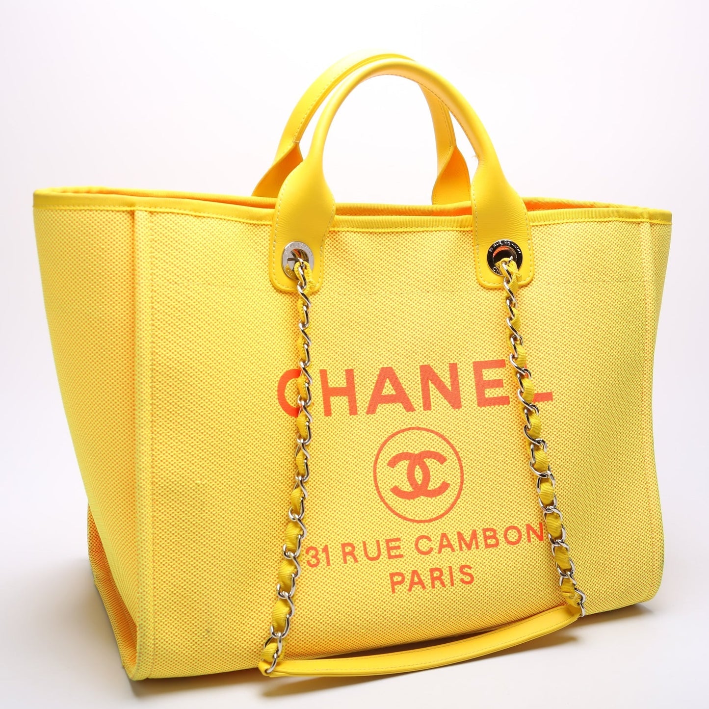 Chanel Deauville Mixed Fabrics Medium 31M Bag