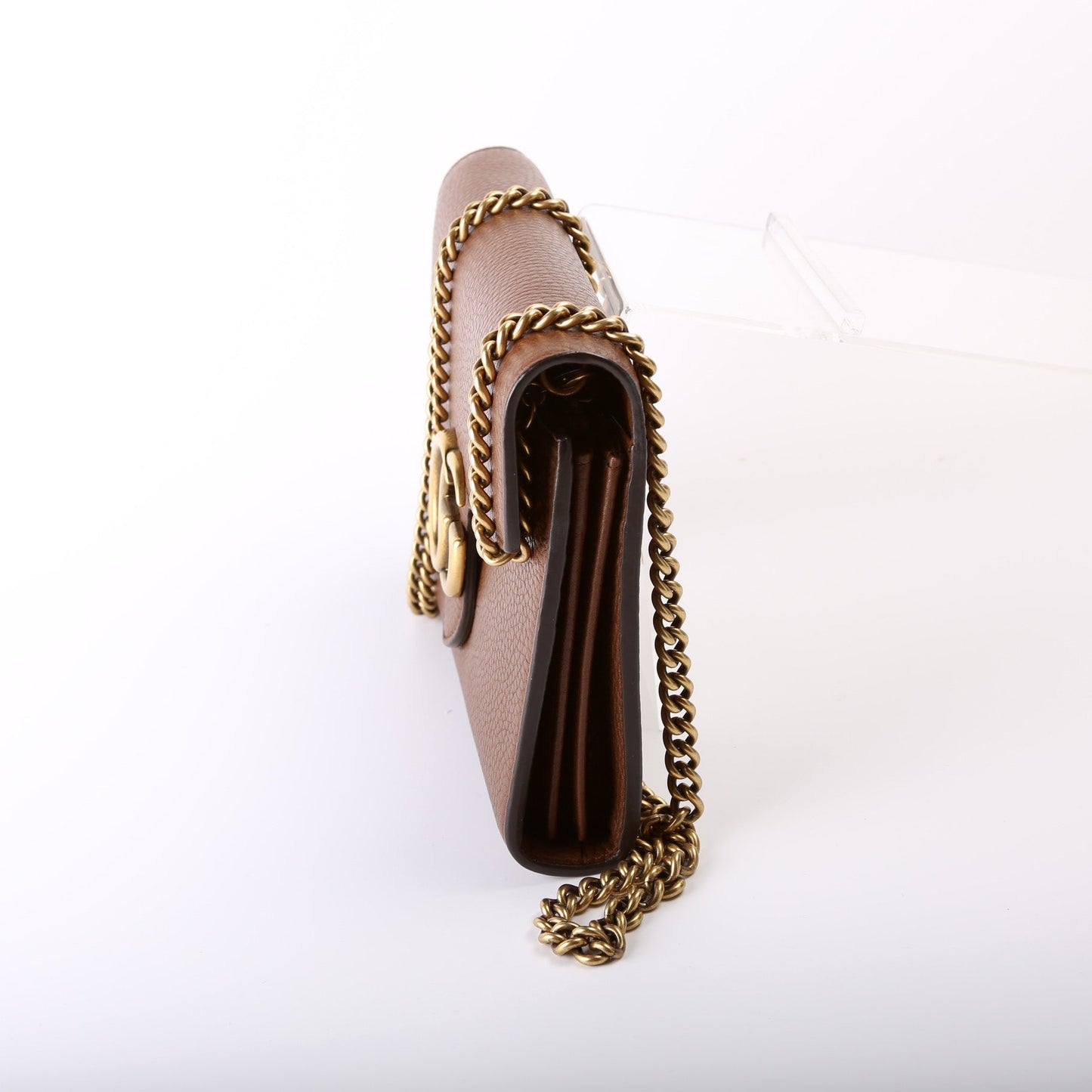Gucci 401232 Marmont Chain Wallet Bag