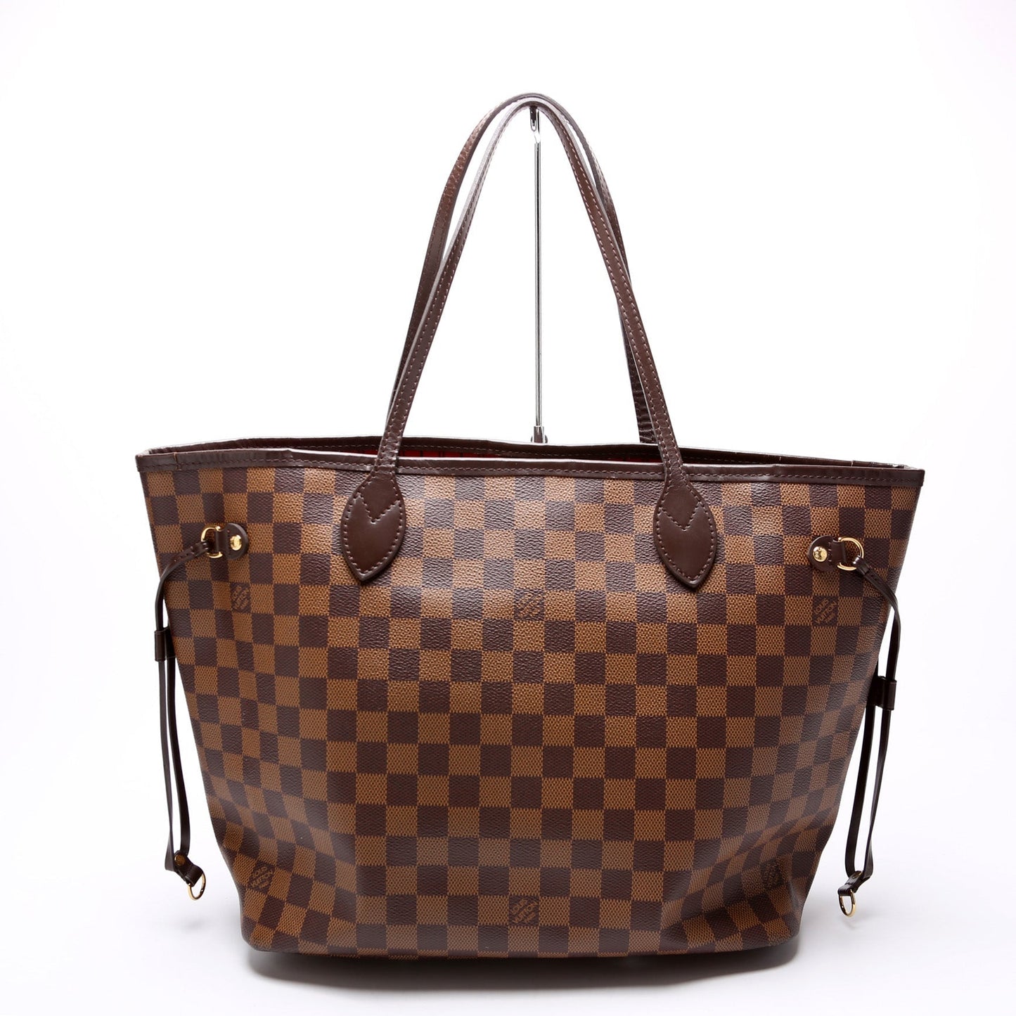 Louis Vuitton Neverfull MM W/Wallet Damier Ebene