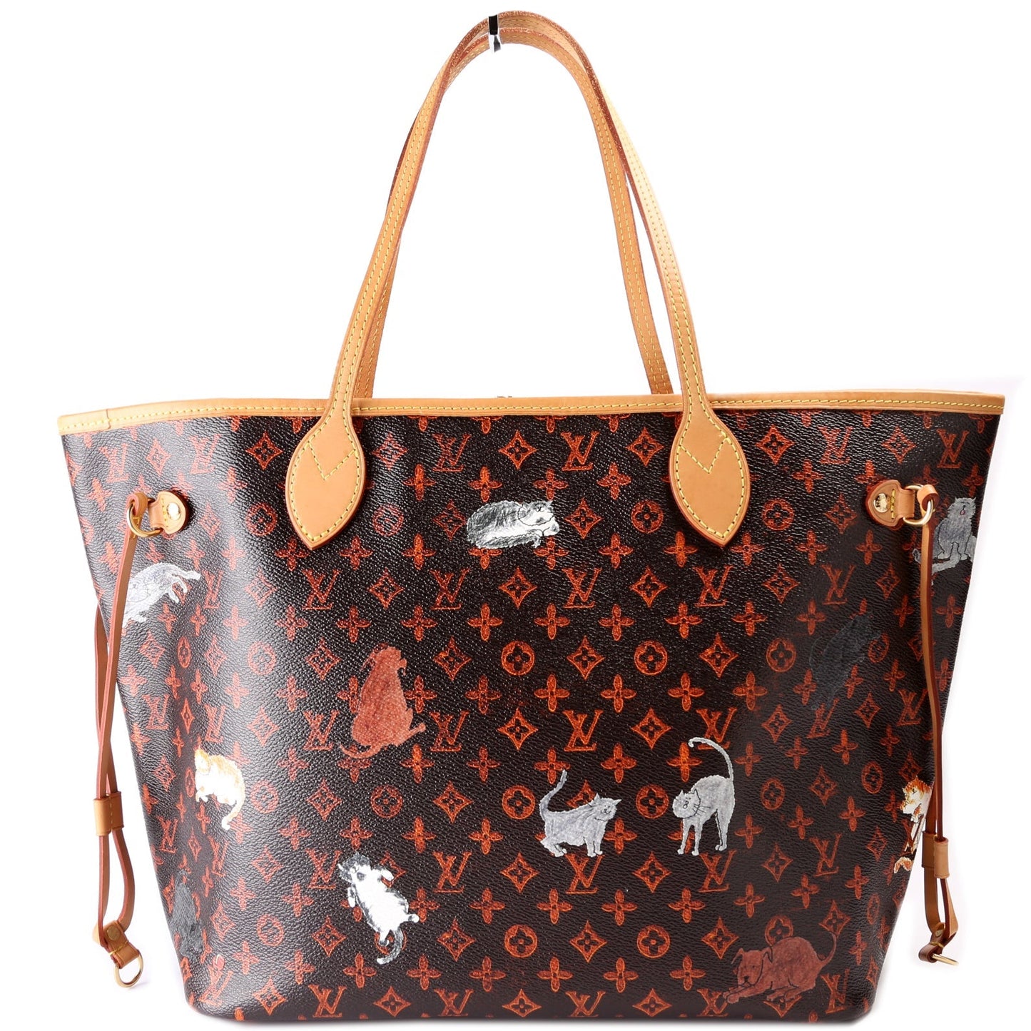 Louis Vuitton Neverfull w/Wallet MM Catogram