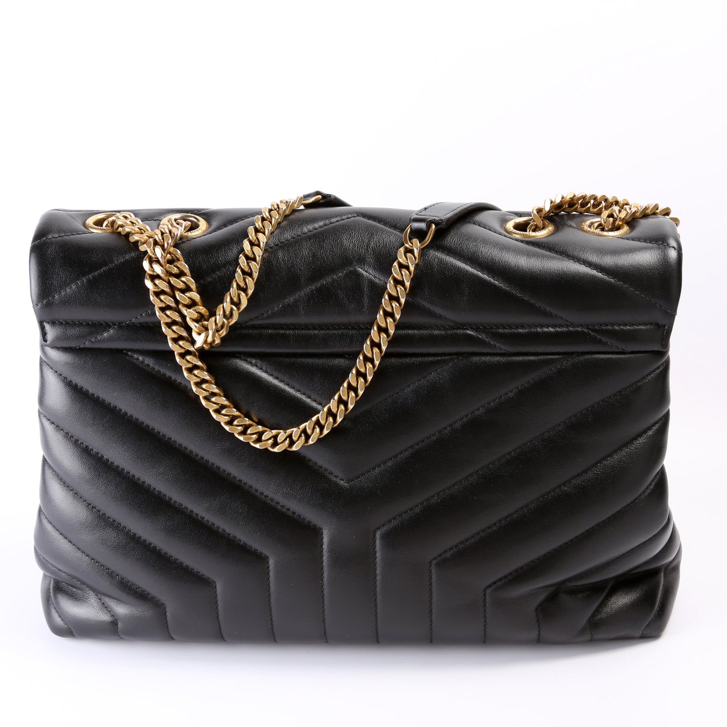 Saint Laurent Loulou Satchel Medium Quilted Bag
