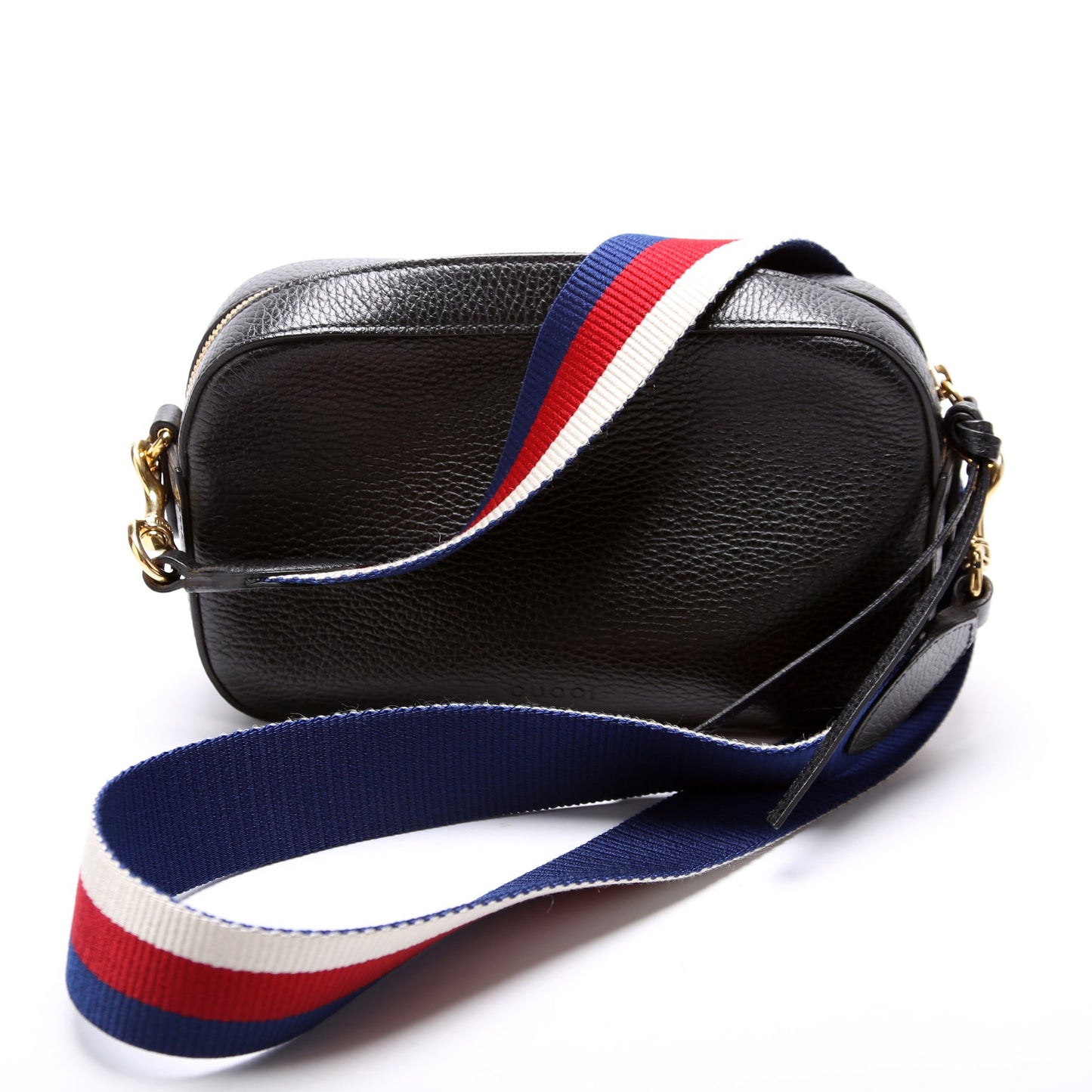 Gucci 461461 Leather Snake Messenger Bag