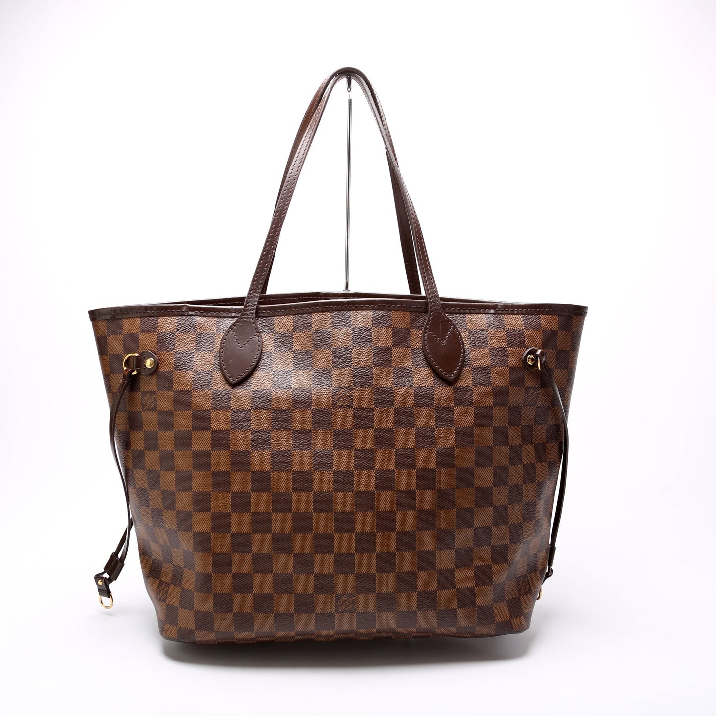 Louis Vuitton Neverfull w/Wallet MM Damier Ebene