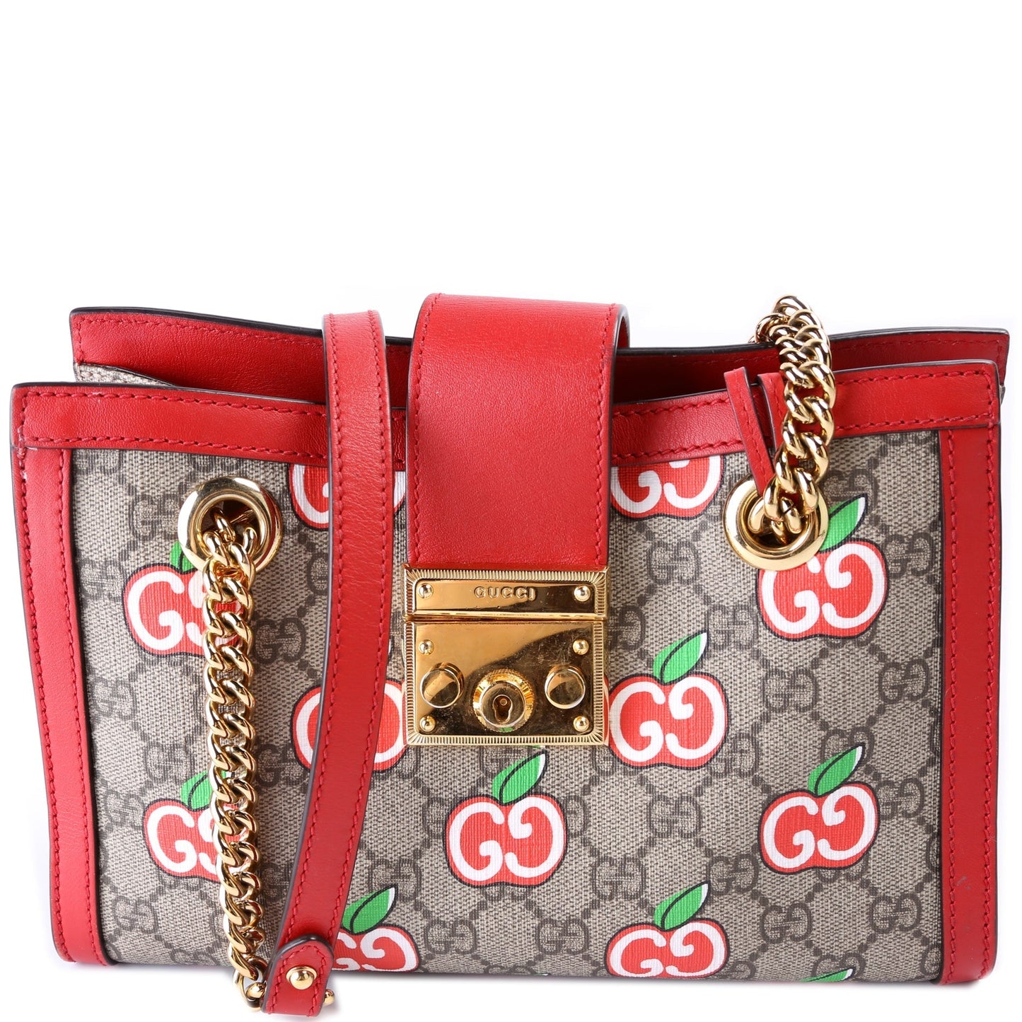 Gucci 498156 Padlock GG Apple Small Bag