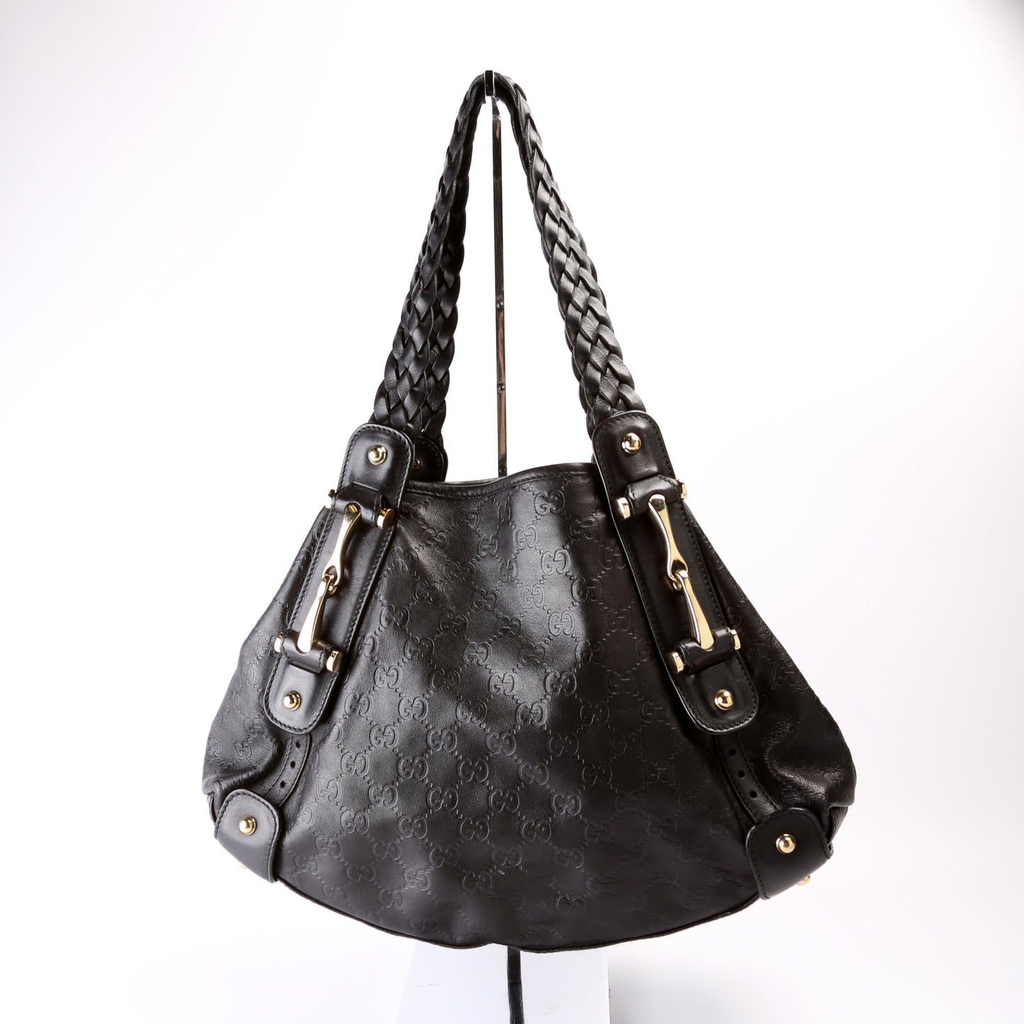 Gucci 162900 Pelham Leather Medium Tote Bag