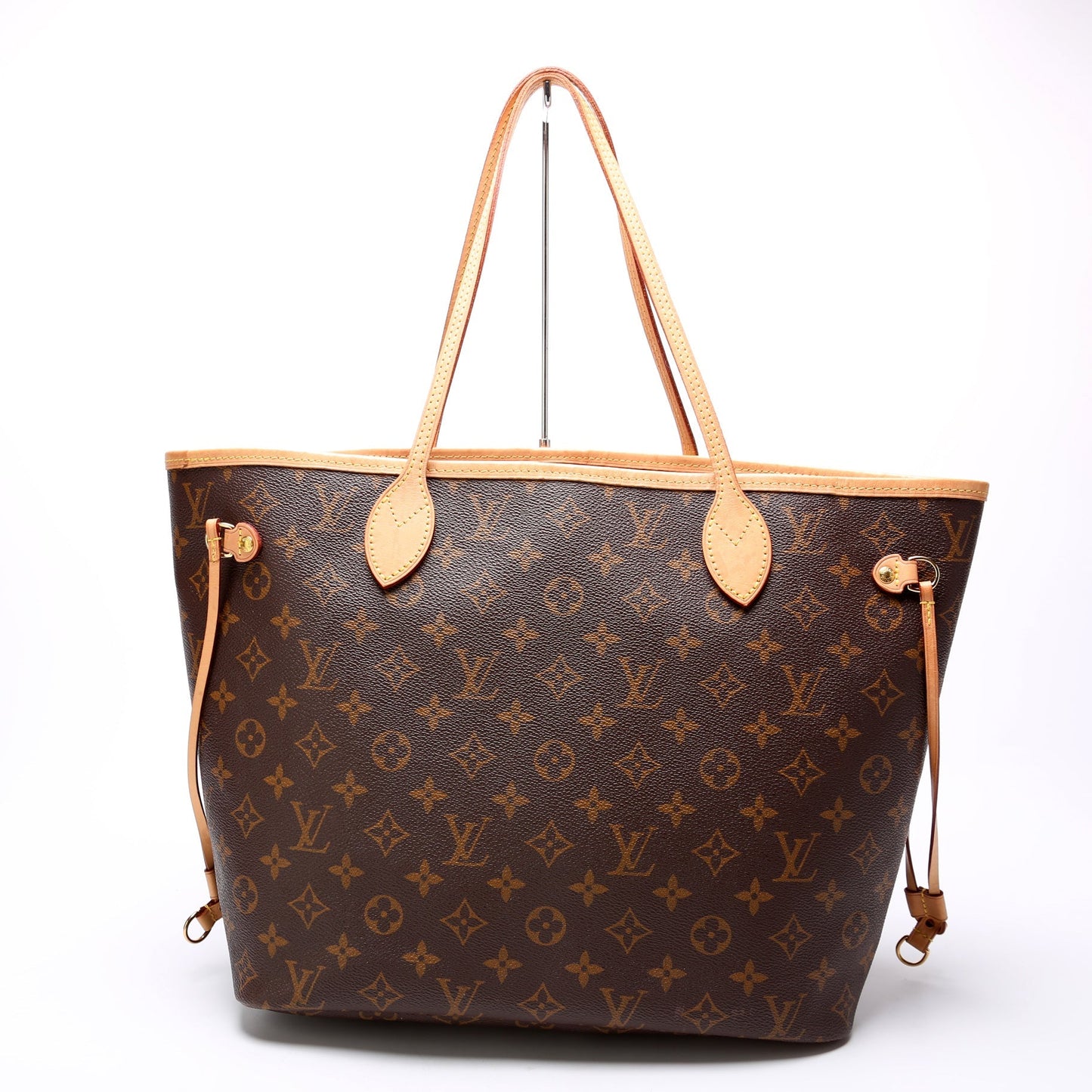 Louis Vuitton Neverfull W/Wallet MM Monogram