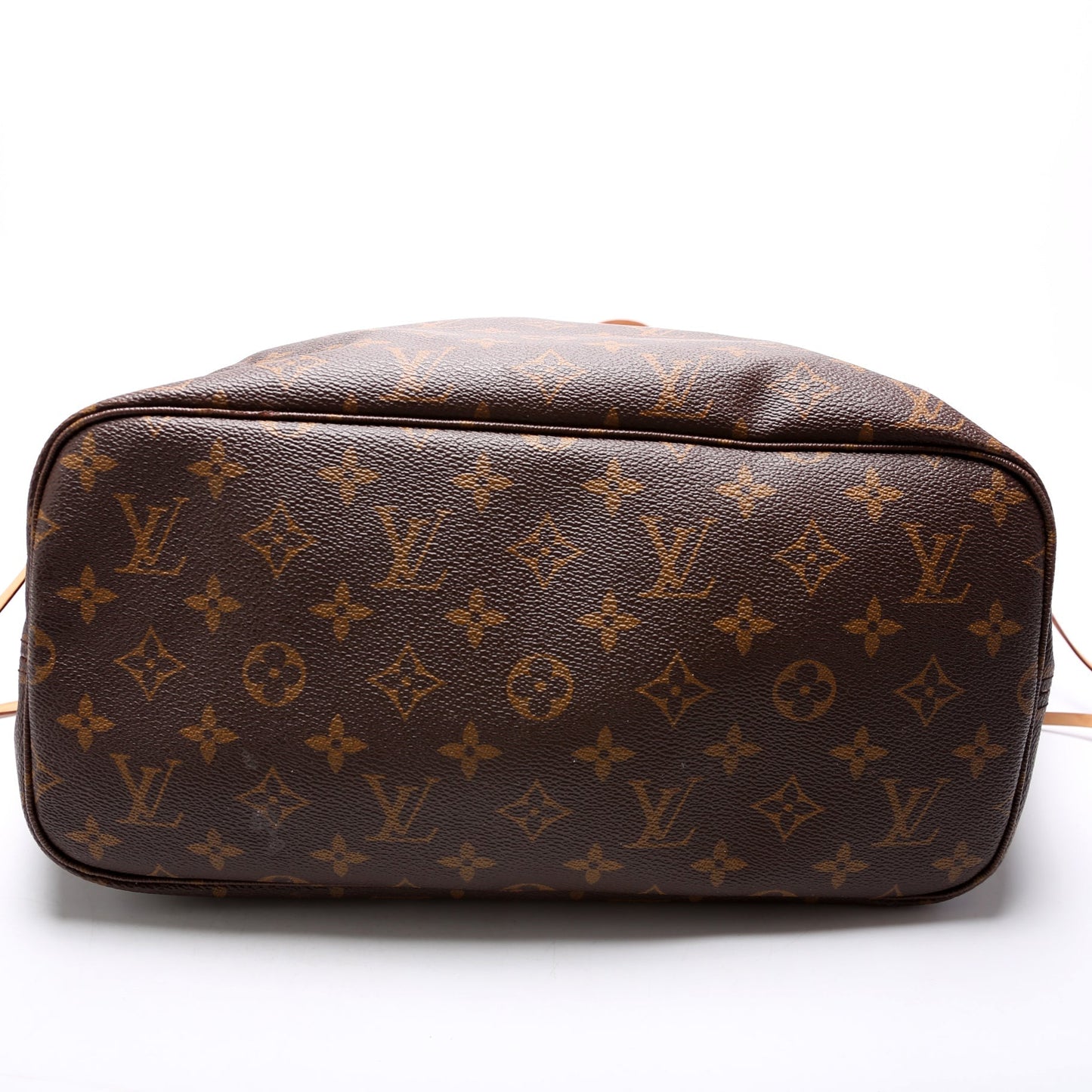 Louis Vuitton Neverfull W/Wallet MM Monogram