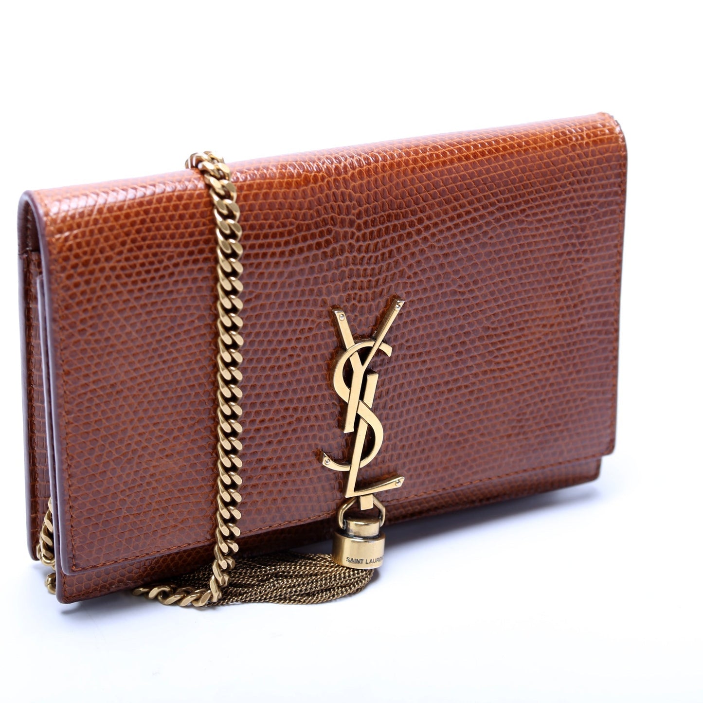 Saint Laurent Kate Tassel Chain Wallet Bag