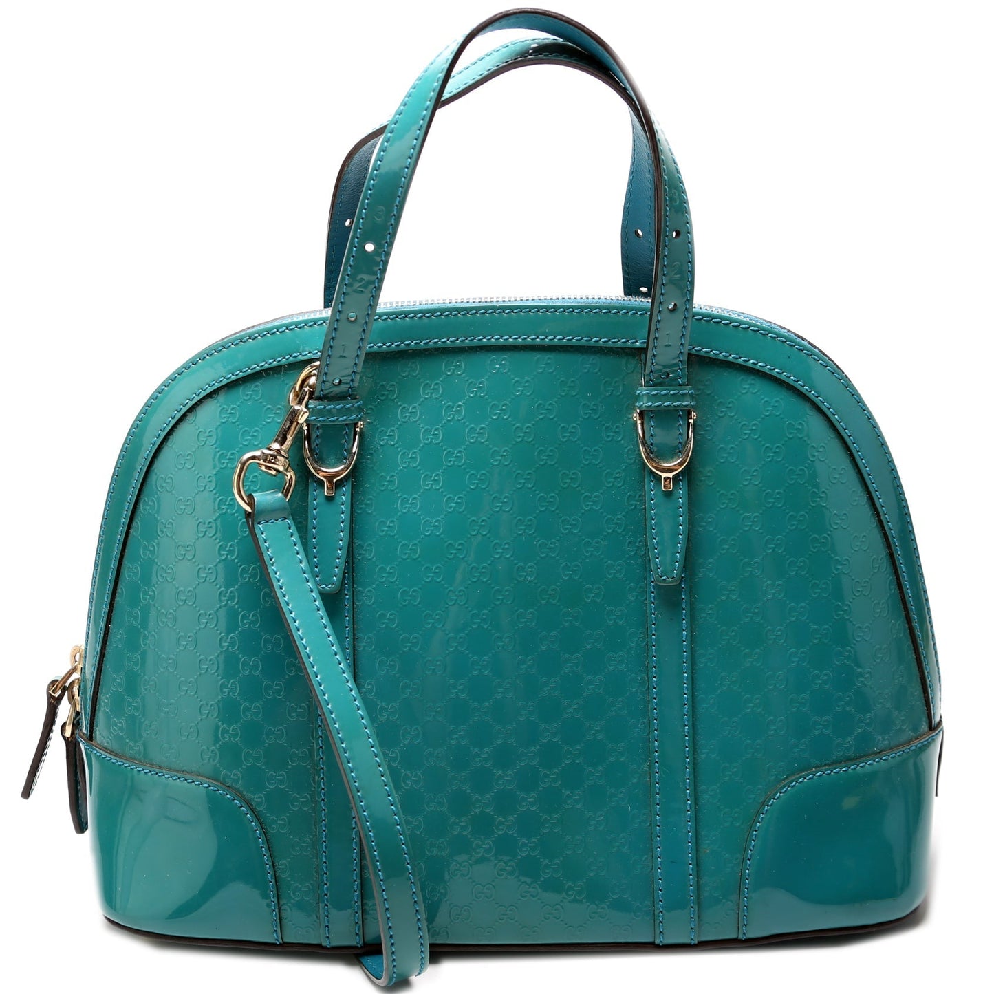 Gucci Leather Top Handle Crossbody