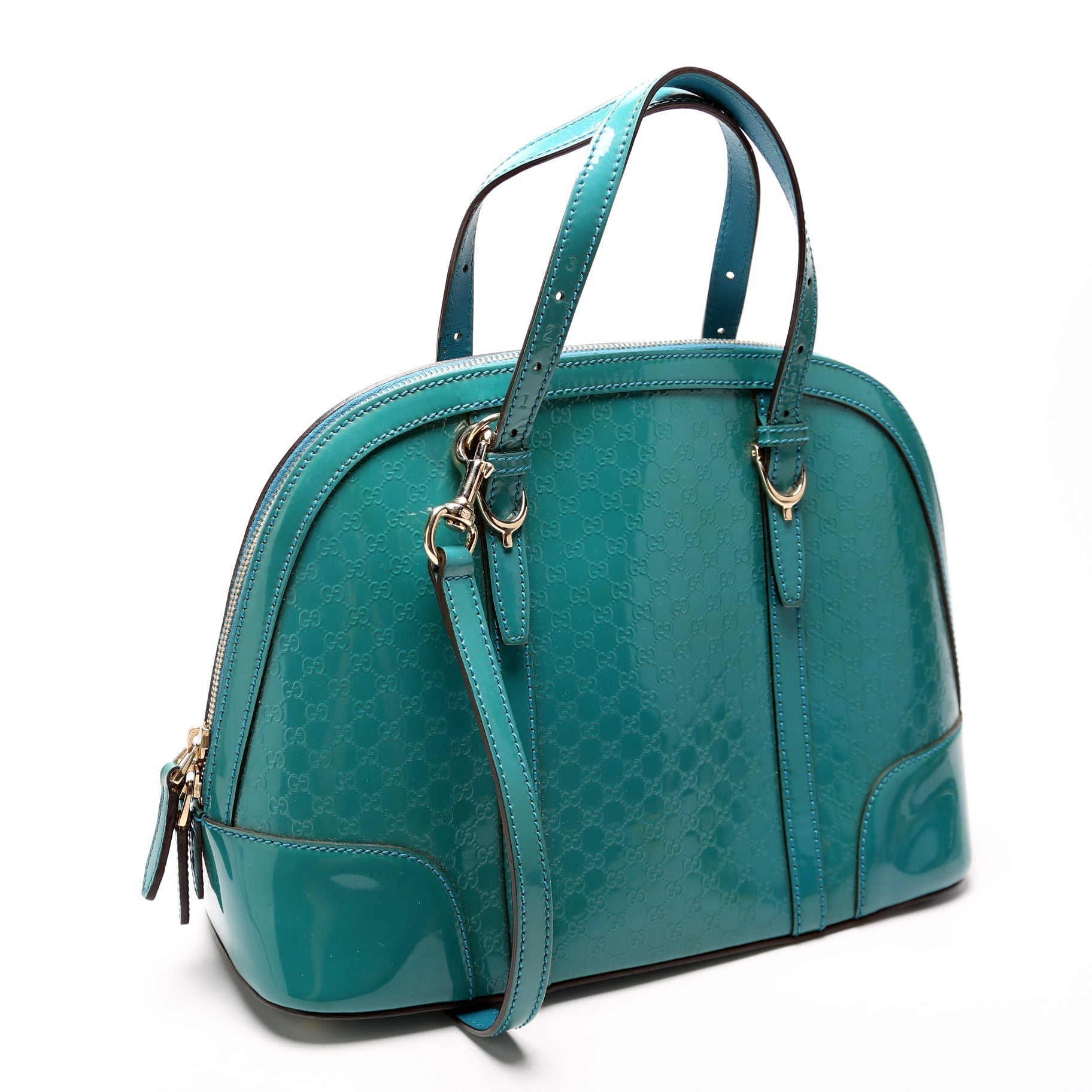 Gucci Leather Top Handle Crossbody