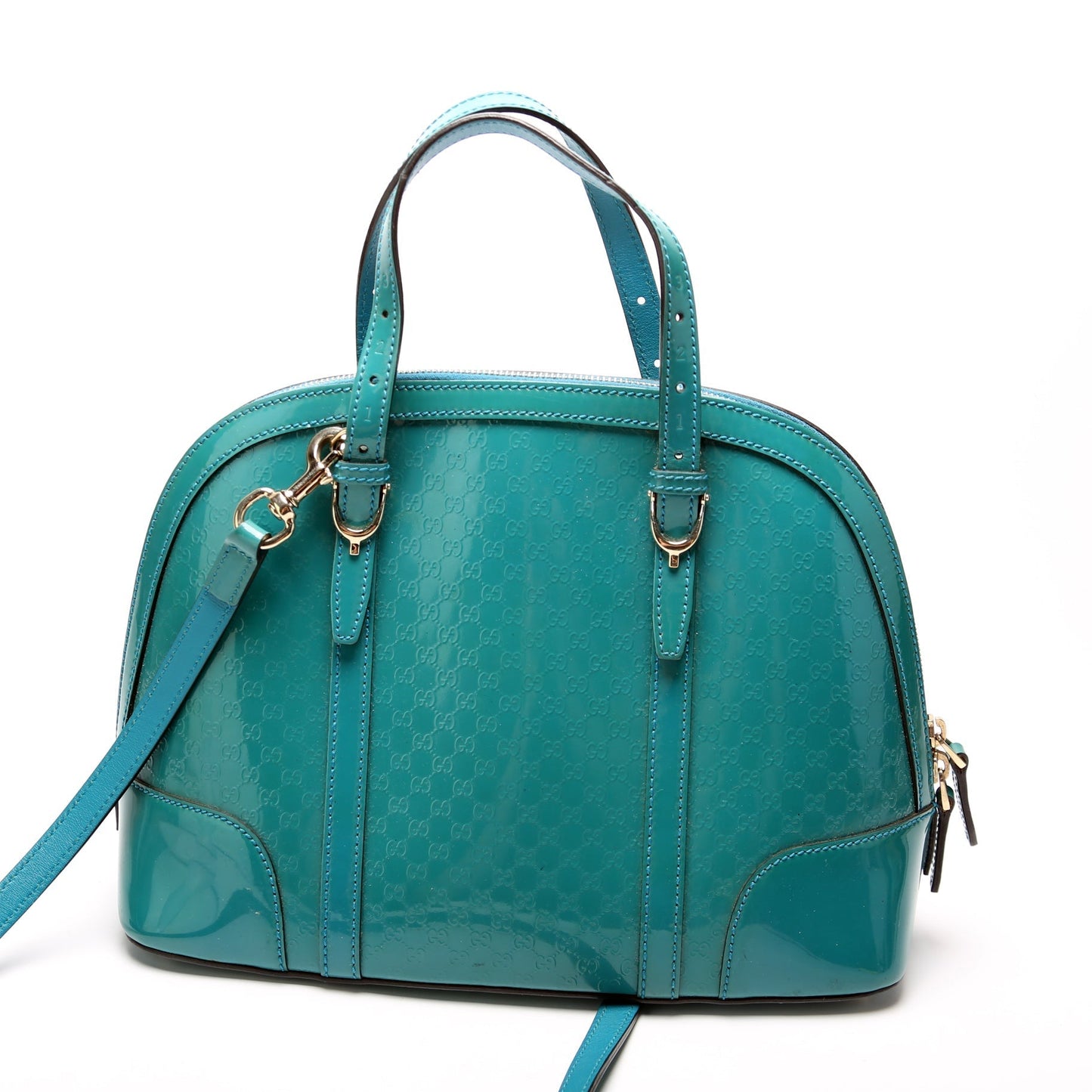 Gucci Leather Top Handle Crossbody