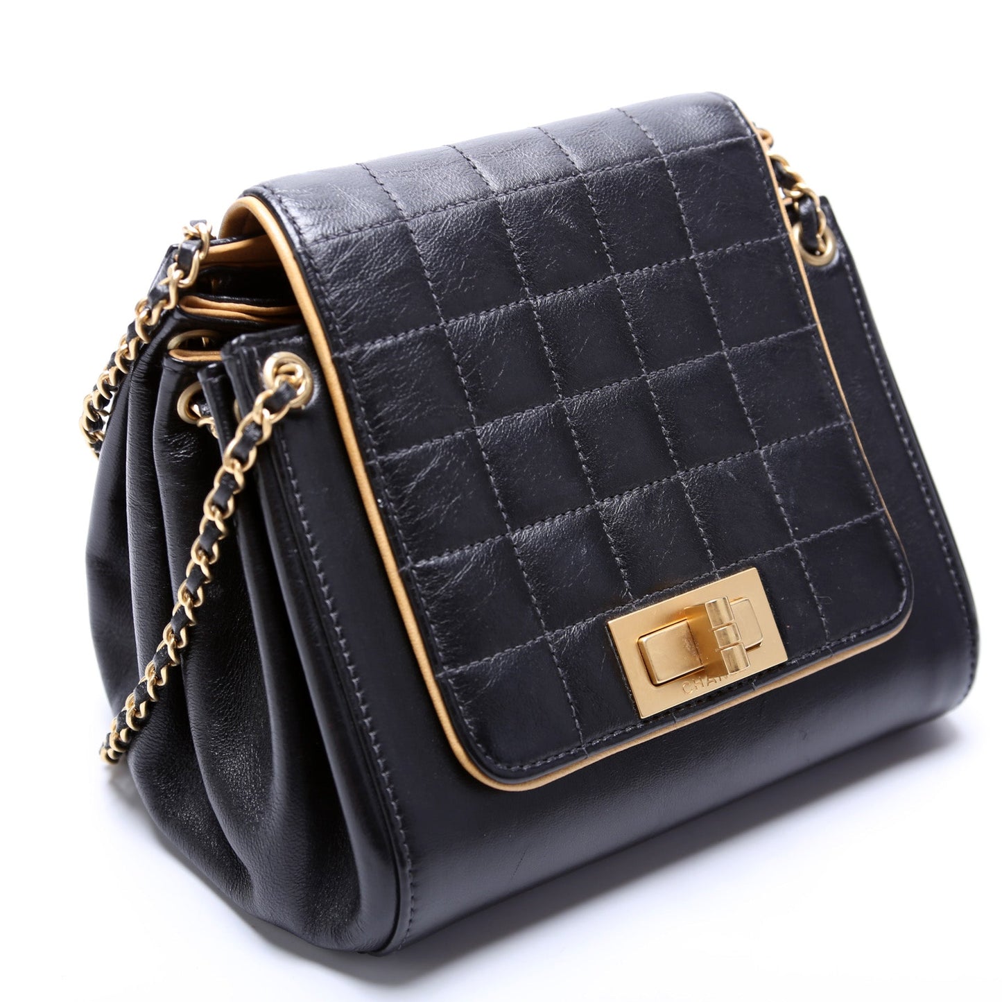 Chanel Reissue Accordion Chocolate Bar Shoulder 6M Bag