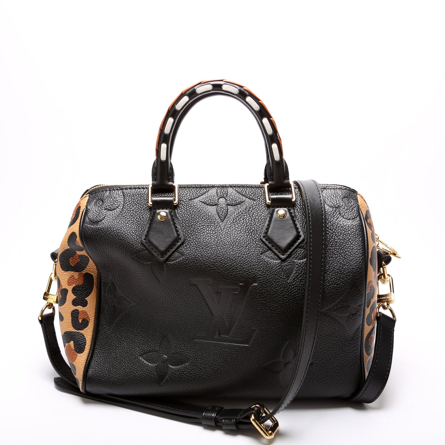 Louis Vuitton Speedy 25 Bandouliere Wild at Heart Empreinte