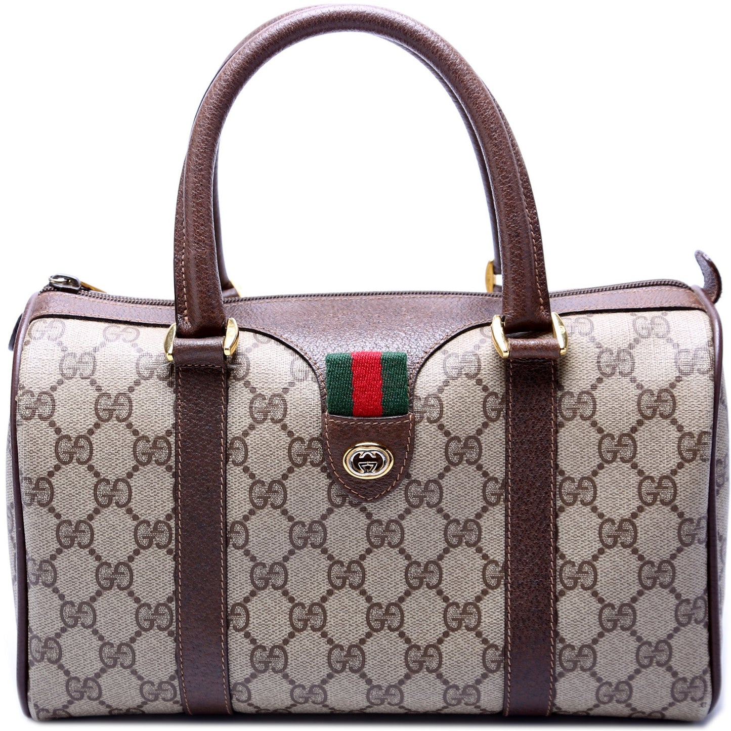 Gucci 39.02.006 GG Supreme Boston Vintage Bag