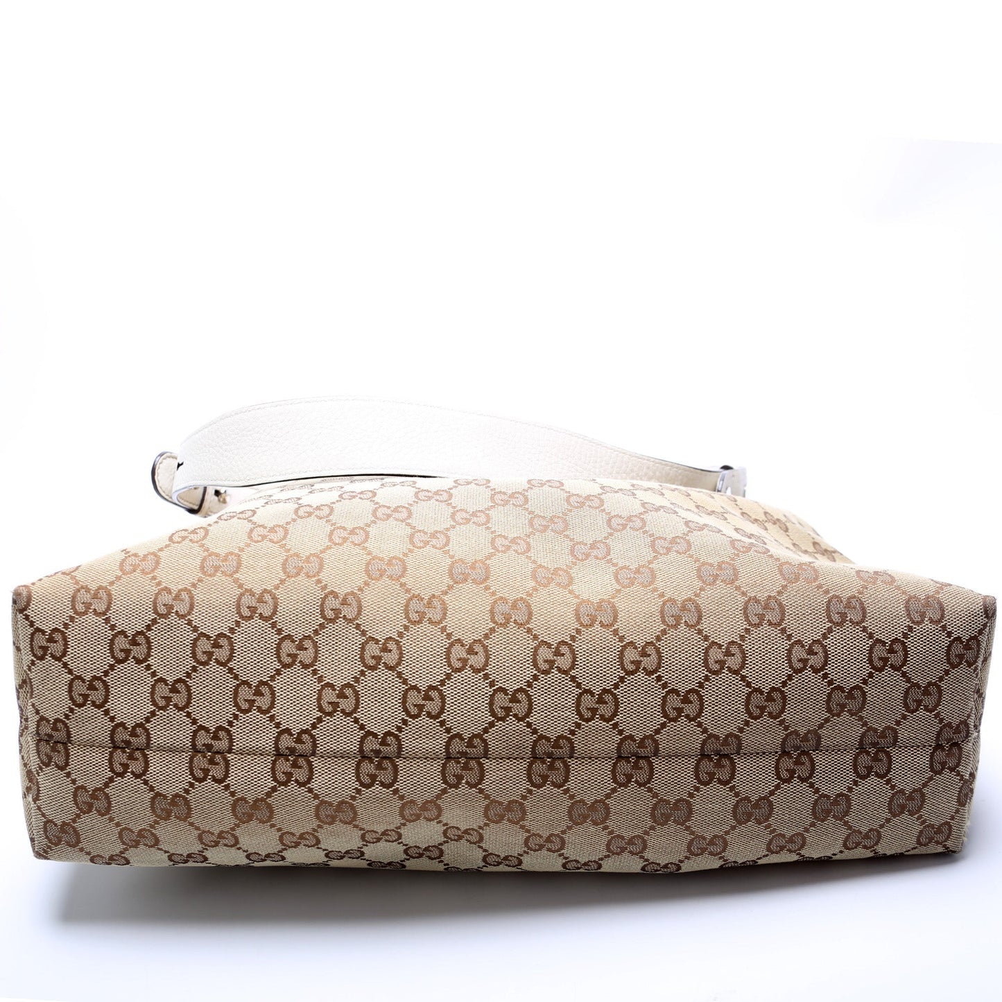 Gucci 232961 GG Canvas Medium Icon Bit Hobo Bag