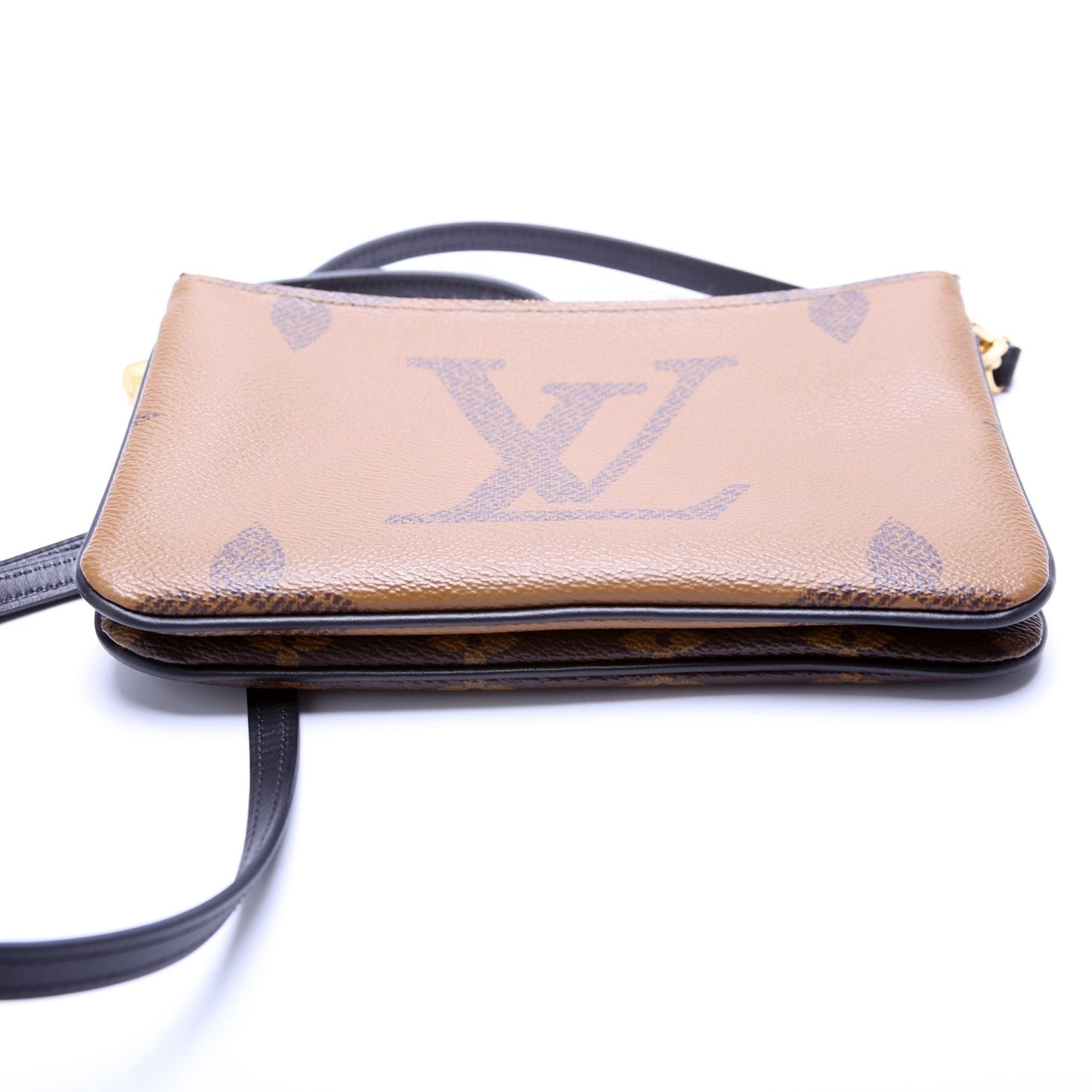 Louis Vuitton Double Zip Pochette Giant Reverse Monogram