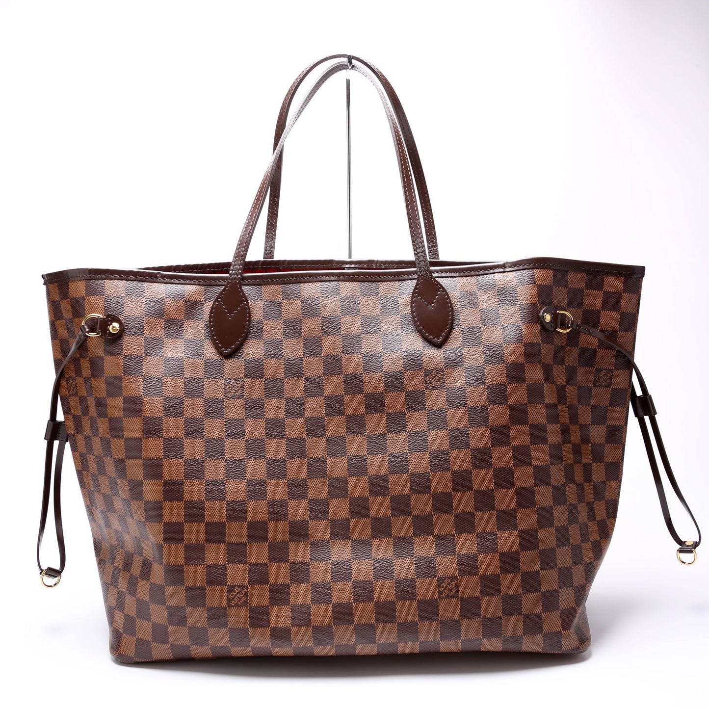 Louis Vuitton Neverfull W/Wallet GM Damier Ebene