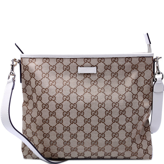 Gucci 388924 GG Canvas Crossbody Bag