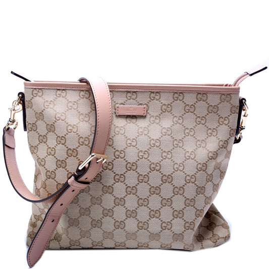Gucci 388924 GG Canvas Crossbody Bag