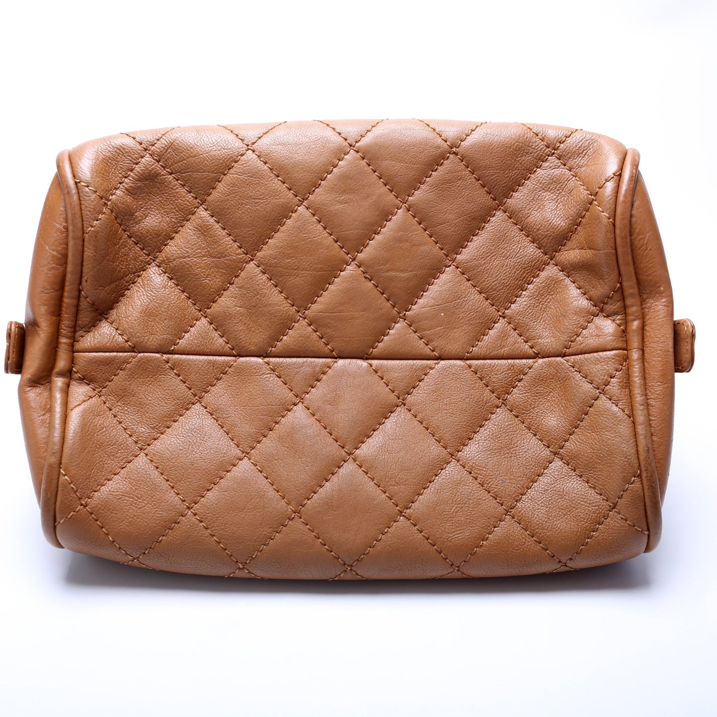 Chanel CC Bowling Quilted Lambskin 10M Bag