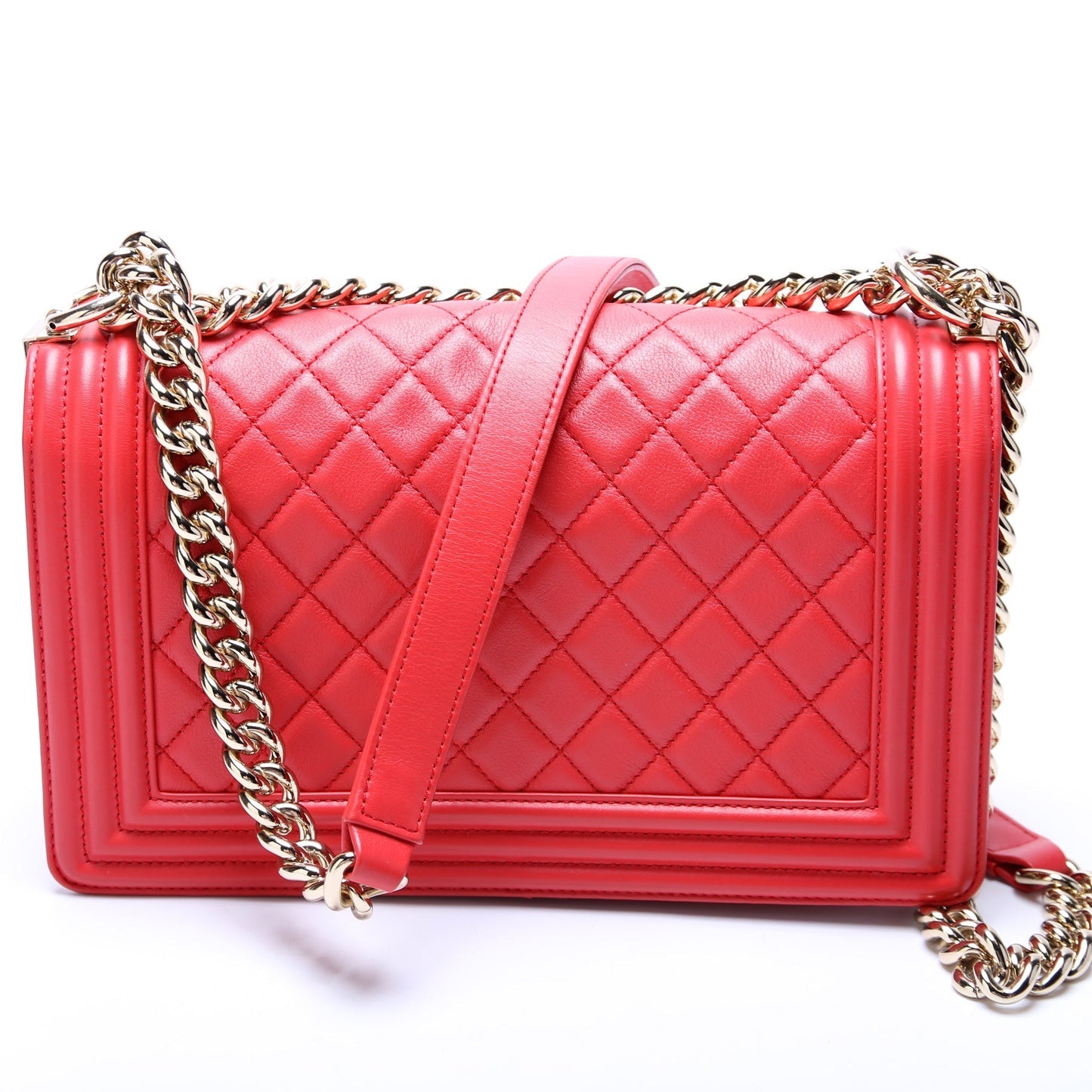 Chanel Boy Flap Medium New Calfskin 27M Bag