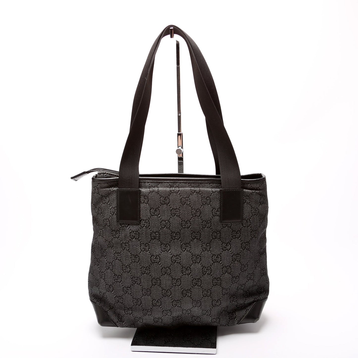 Gucci 28898 GG Denim Tote Small Bag