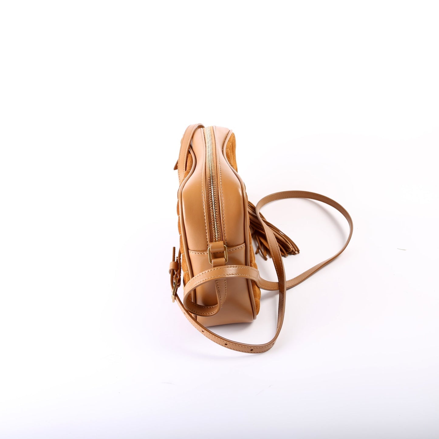 Saint Laurent Lou Camera Suede Bag