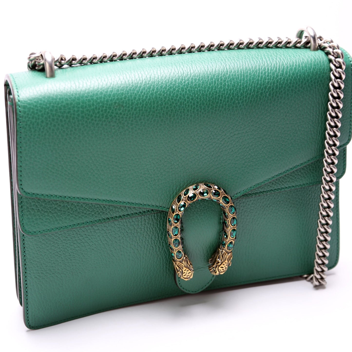 Gucci 403348 Dionysus Leather Shoulder Medium Bag